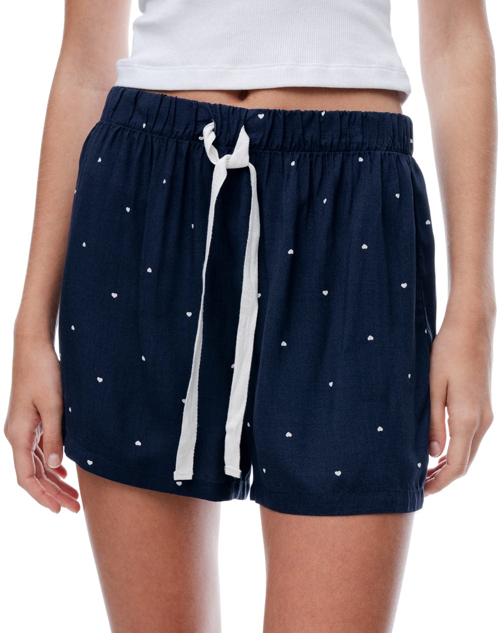 Short azul estampado mujer - imagen 6