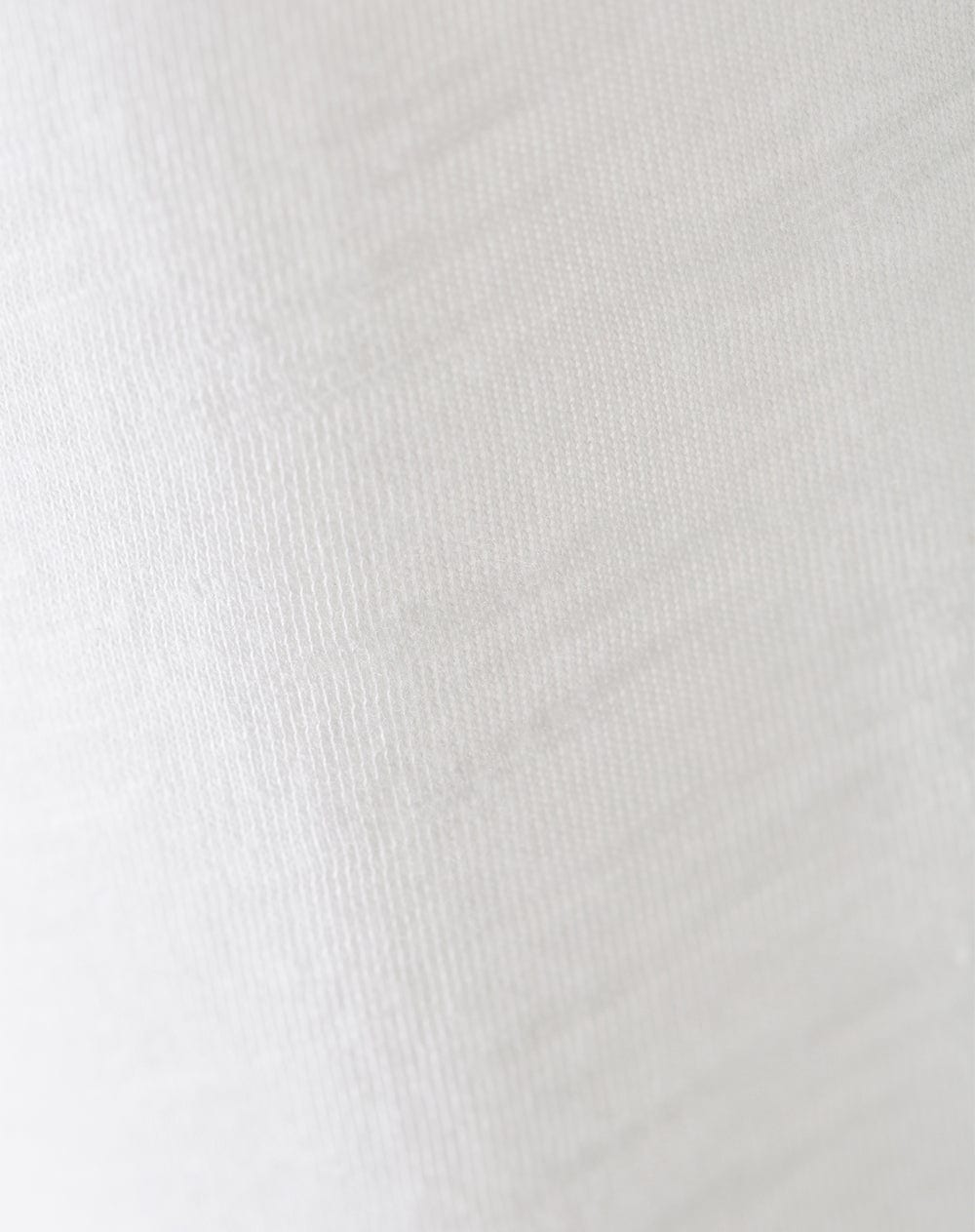 Camiseta regular algodón blanca mujer - imagen 7