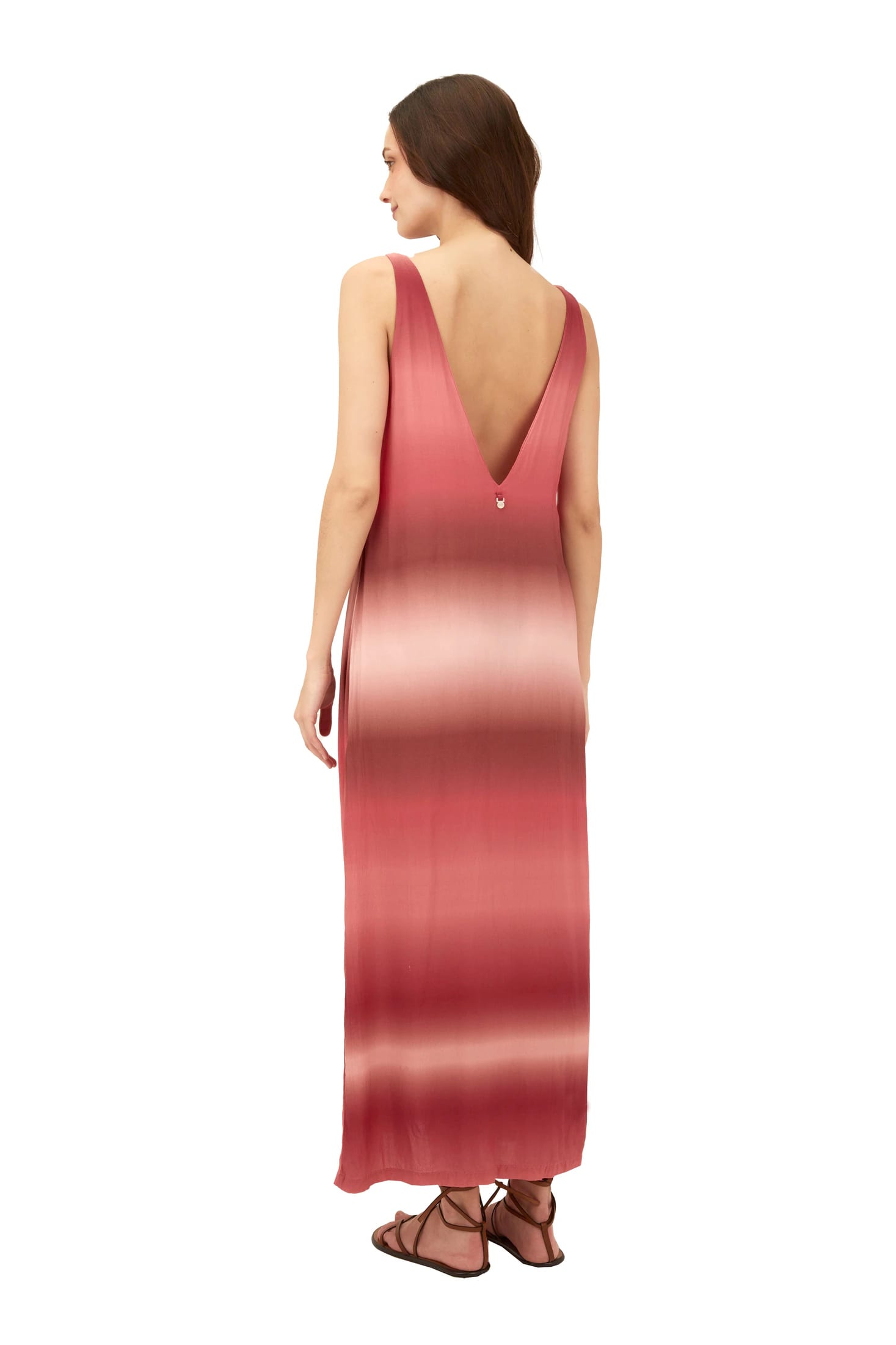 Tiedye Ilusión Slit Front Dress - imagen 2