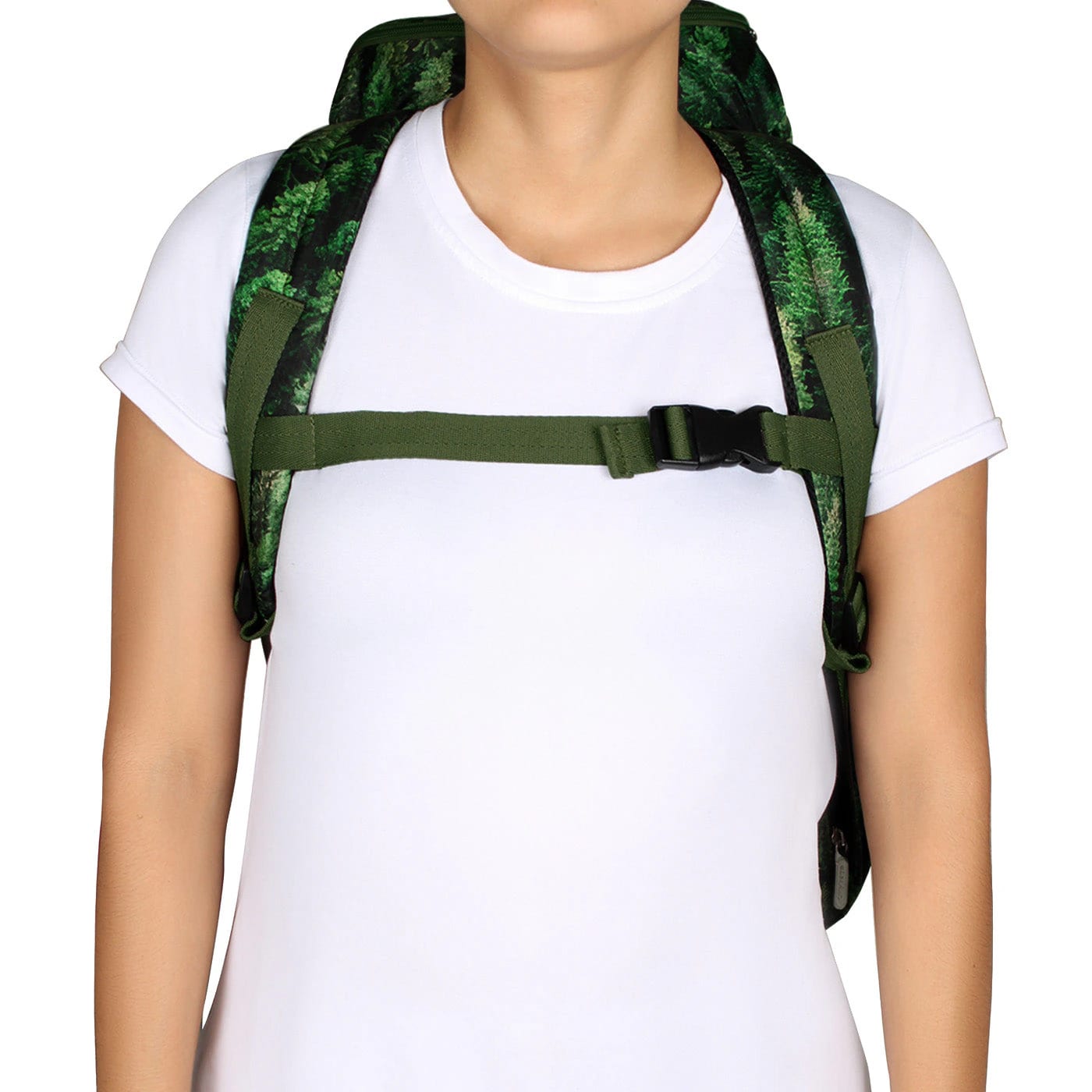 Morral Viajero ULTRA Plegable Estampado Bosque Citybags Multicolor - imagen 6