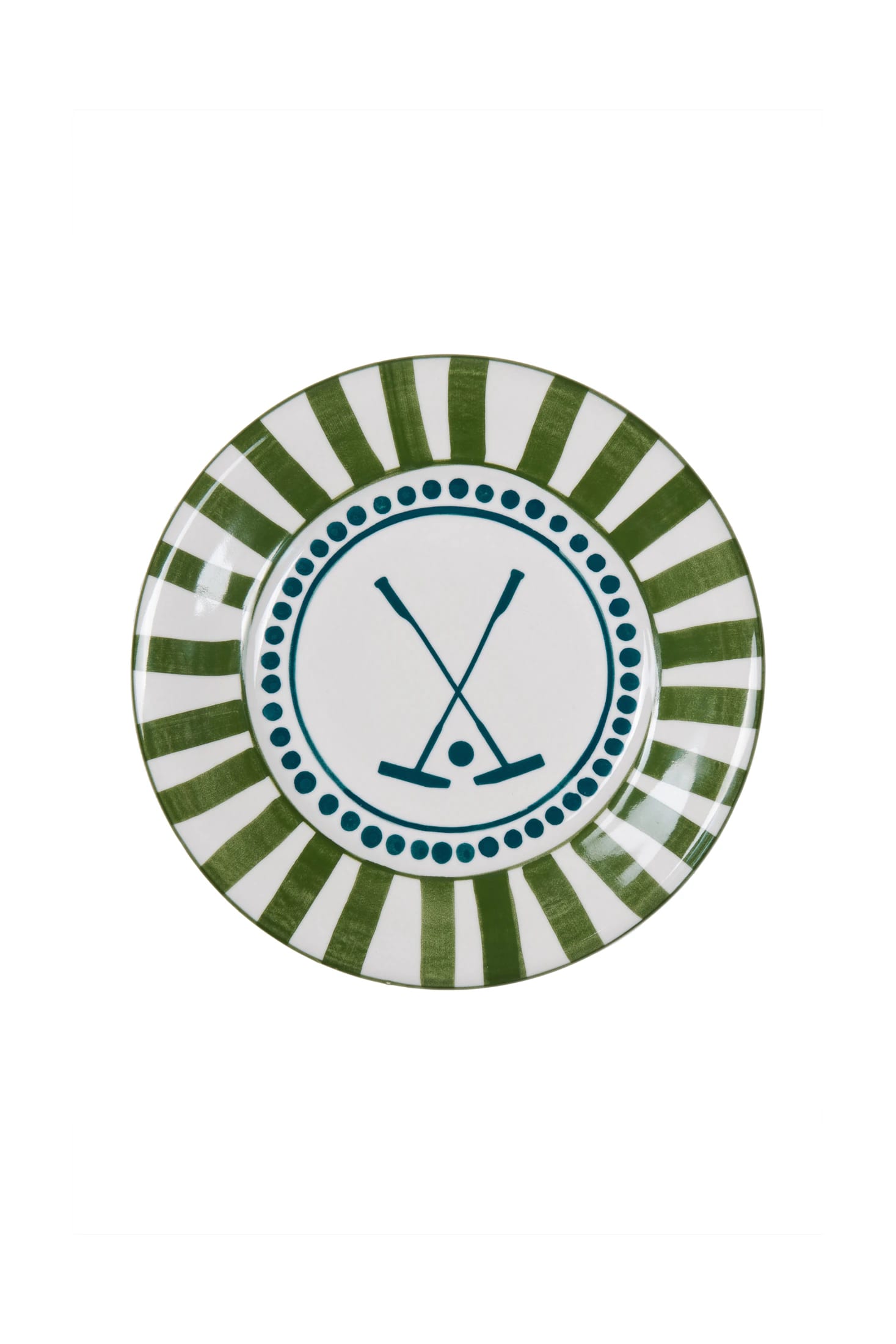 Polo Salad Plate / Green - imagen 1