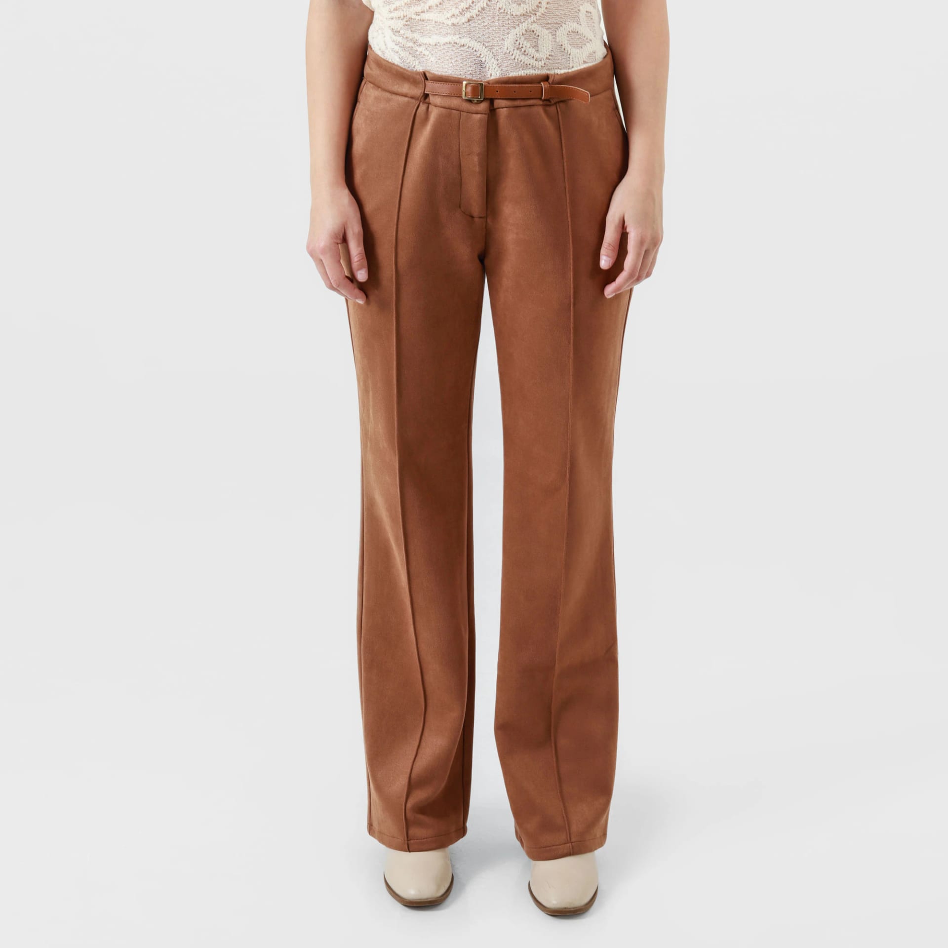 Pantalon Tiro Alto Bota Recta - imagen 3