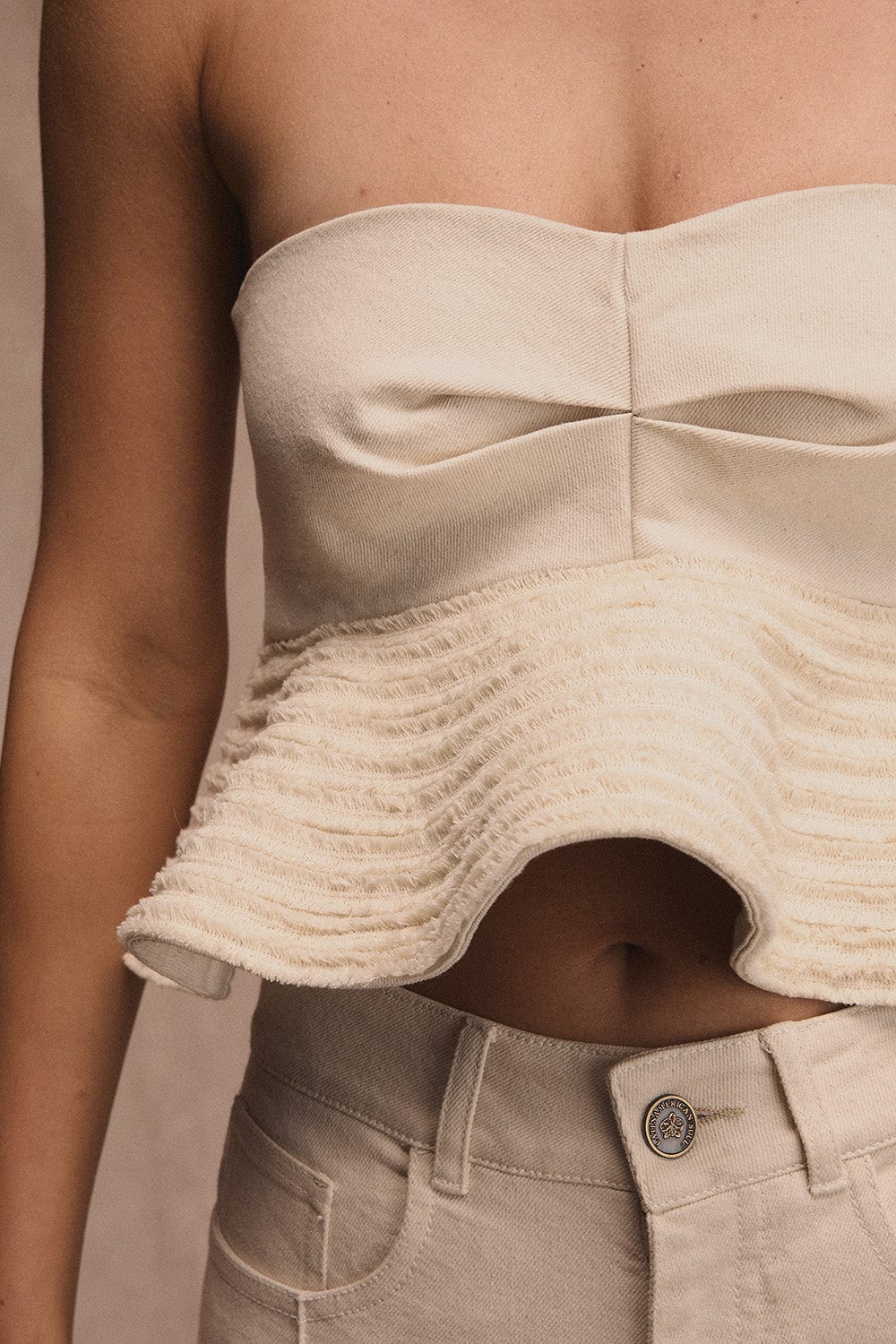 Crop top del mar orgánico - imagen 2