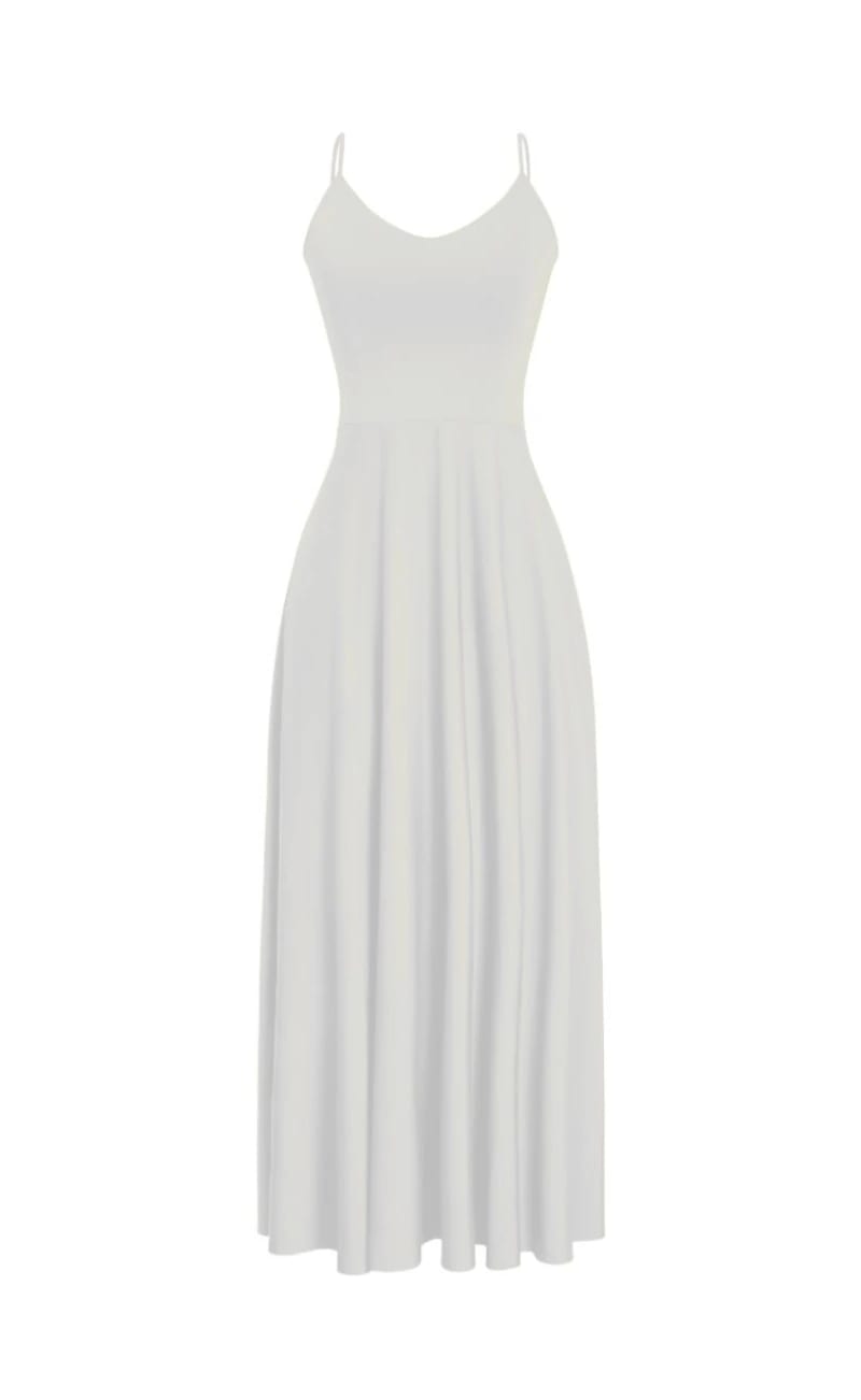 VESTIDO LARGO SPICE MARFIL - imagen 1