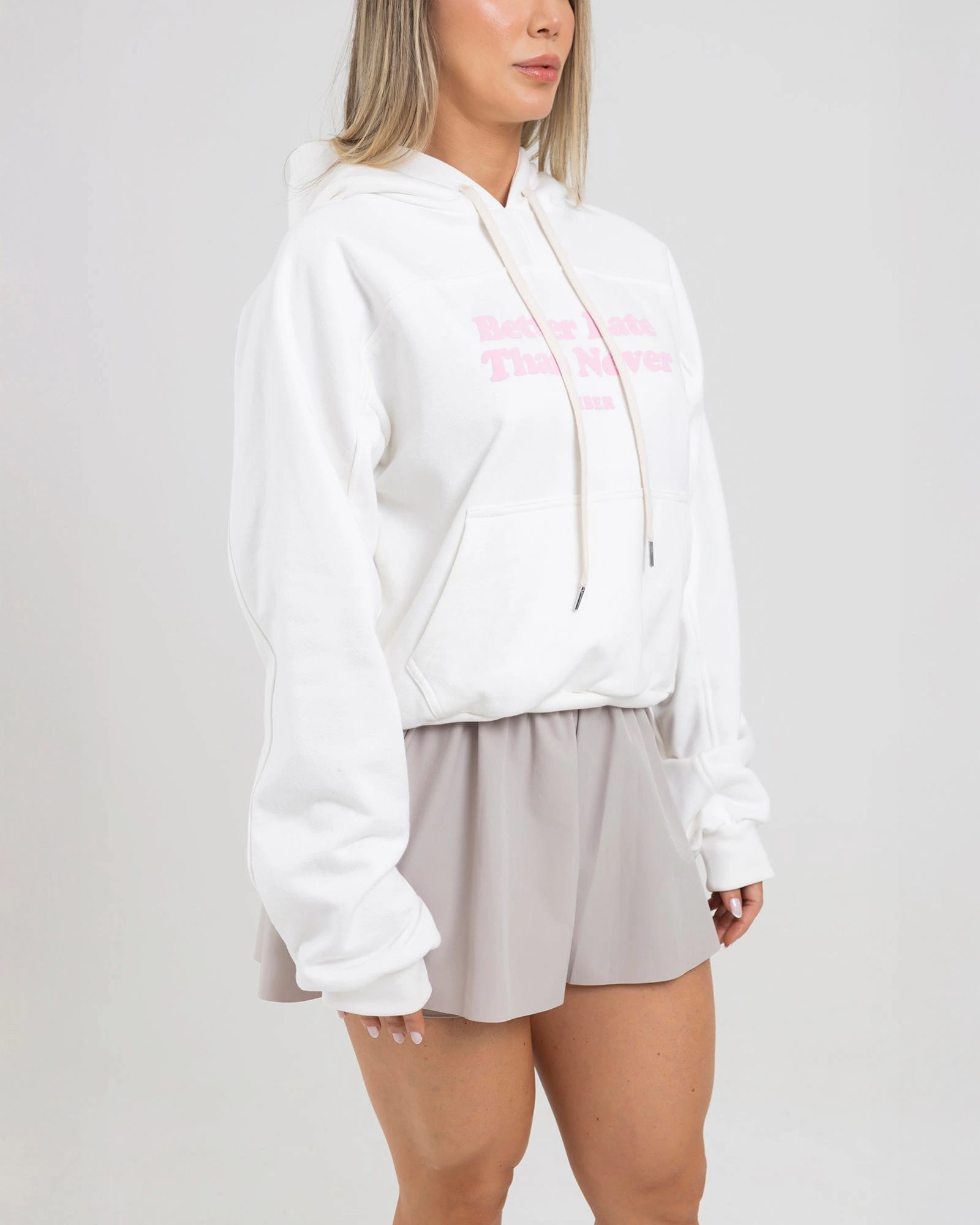 Hoodie bold breath marfil genuina - imagen 2