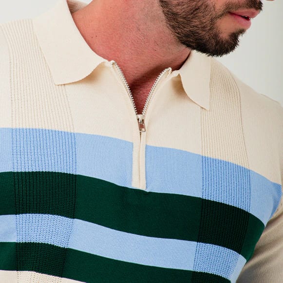SUETER POLO MODA TEJIDO HOMBRE - imagen 9