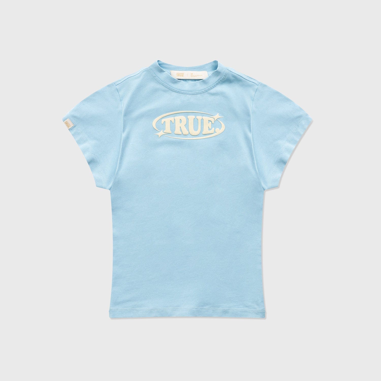 Pastel Fitted Tee - Baby Blue - imagen 1
