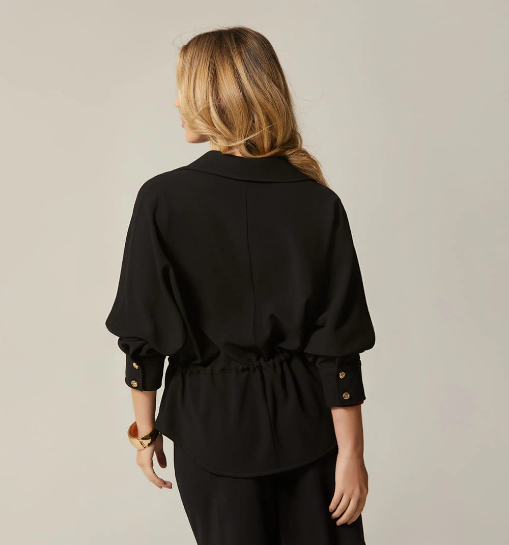 Blusa manga larga  con bolsillo - imagen 5
