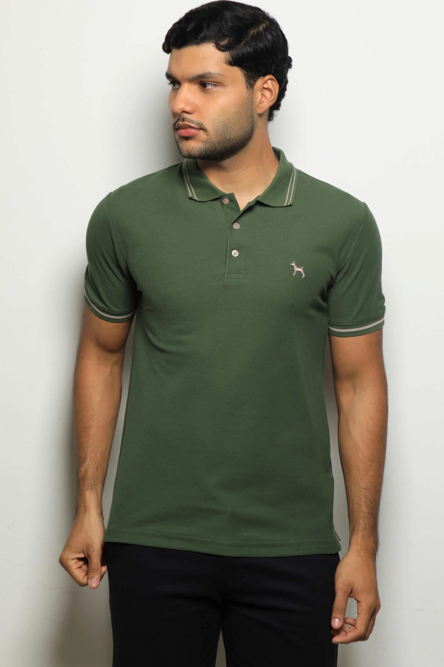 Polo Básica Verde - imagen 3