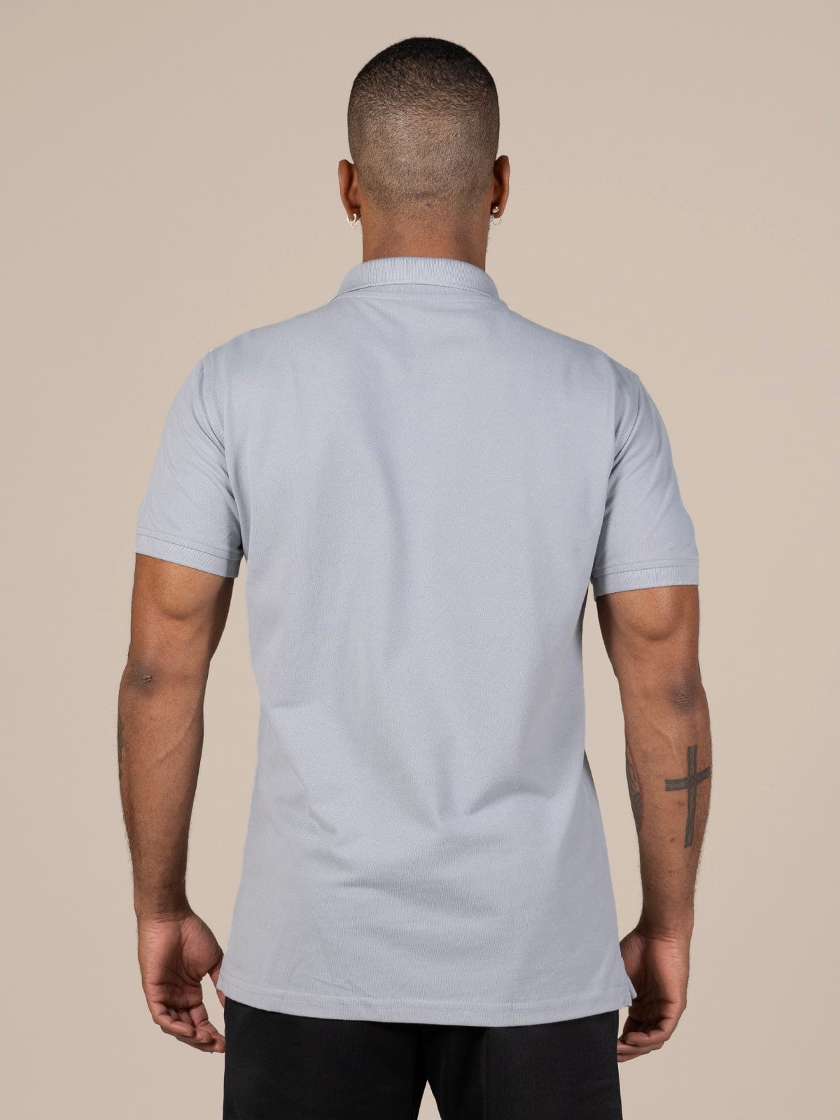 Polo Camiseta Gris Claro - imagen 3