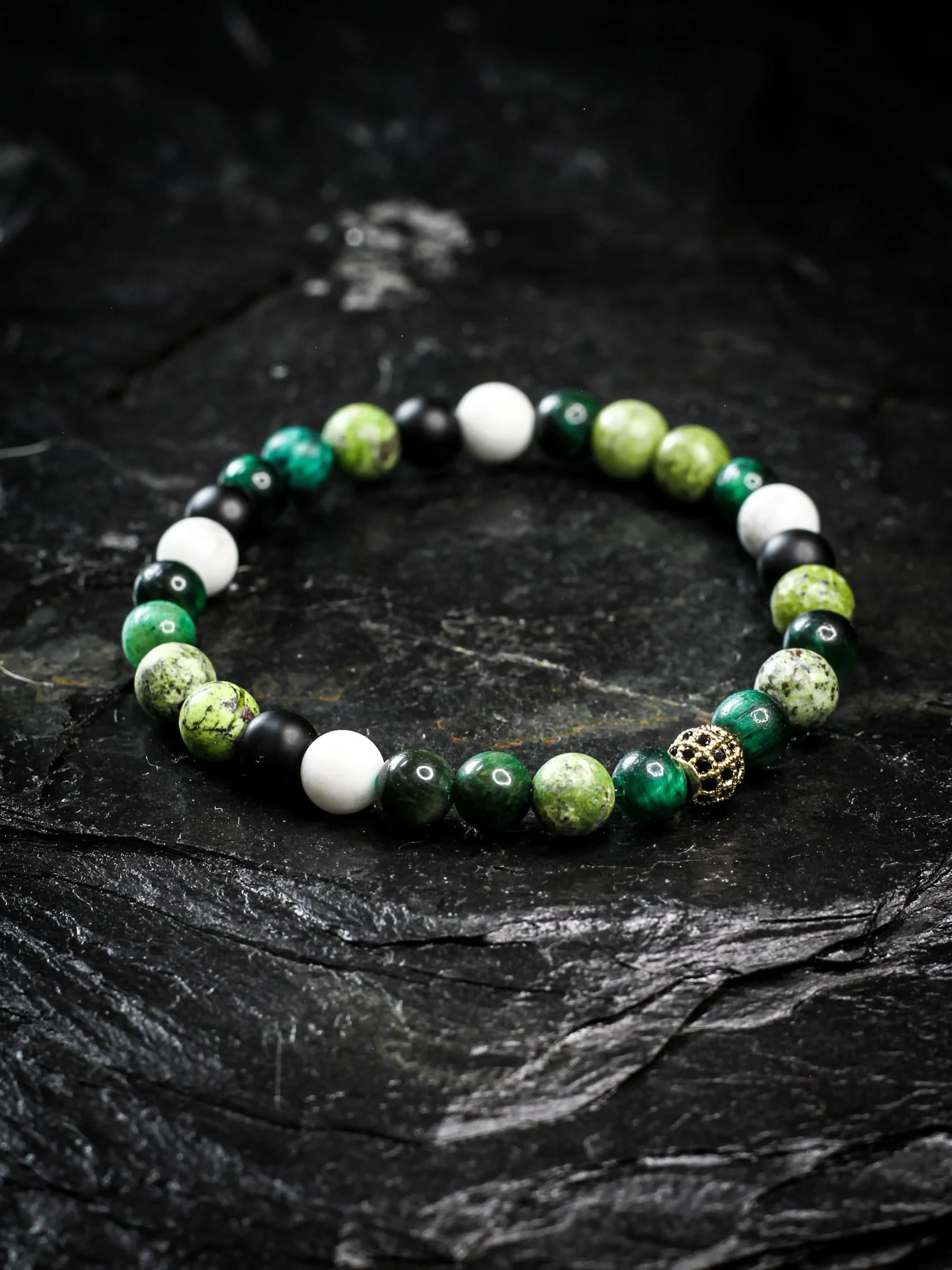 Brazalete Tigre Blanco 6mm - imagen 5