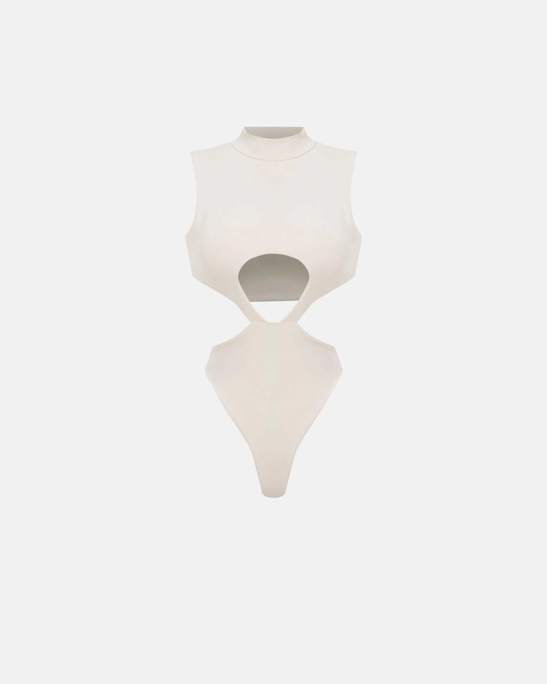 Basics Underboob Bodysuit Cream - imagen 1