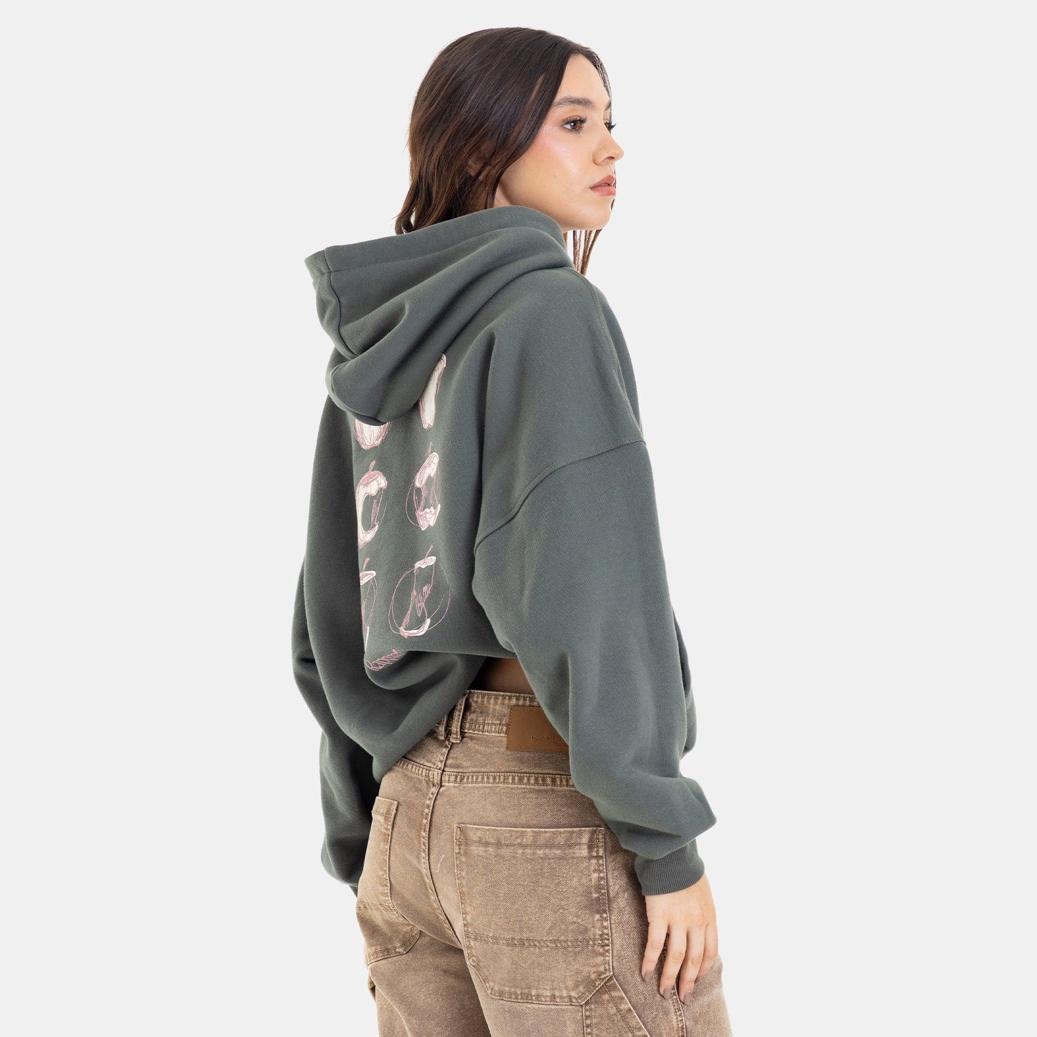 The Big Apple Hoodie Olive - imagen 4