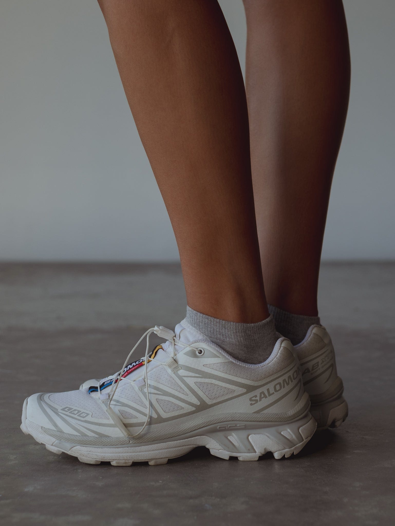 BASIC ANKLE SOCKS - JASPE GRAY - imagen 2