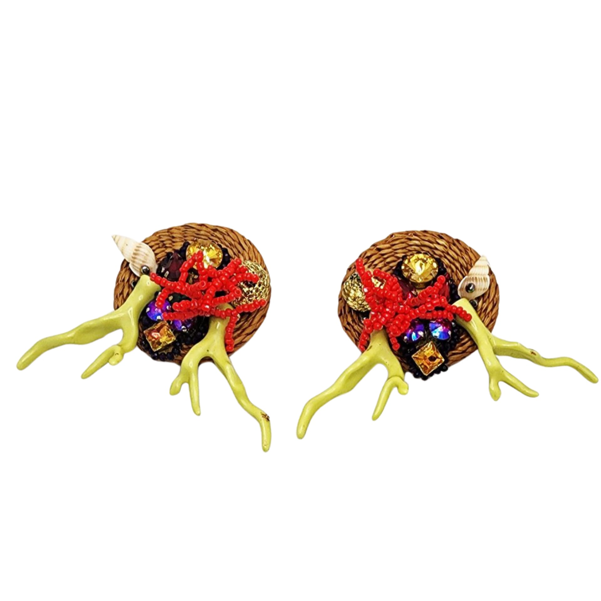 Coral Reef Treasure Earrings - imagen 4