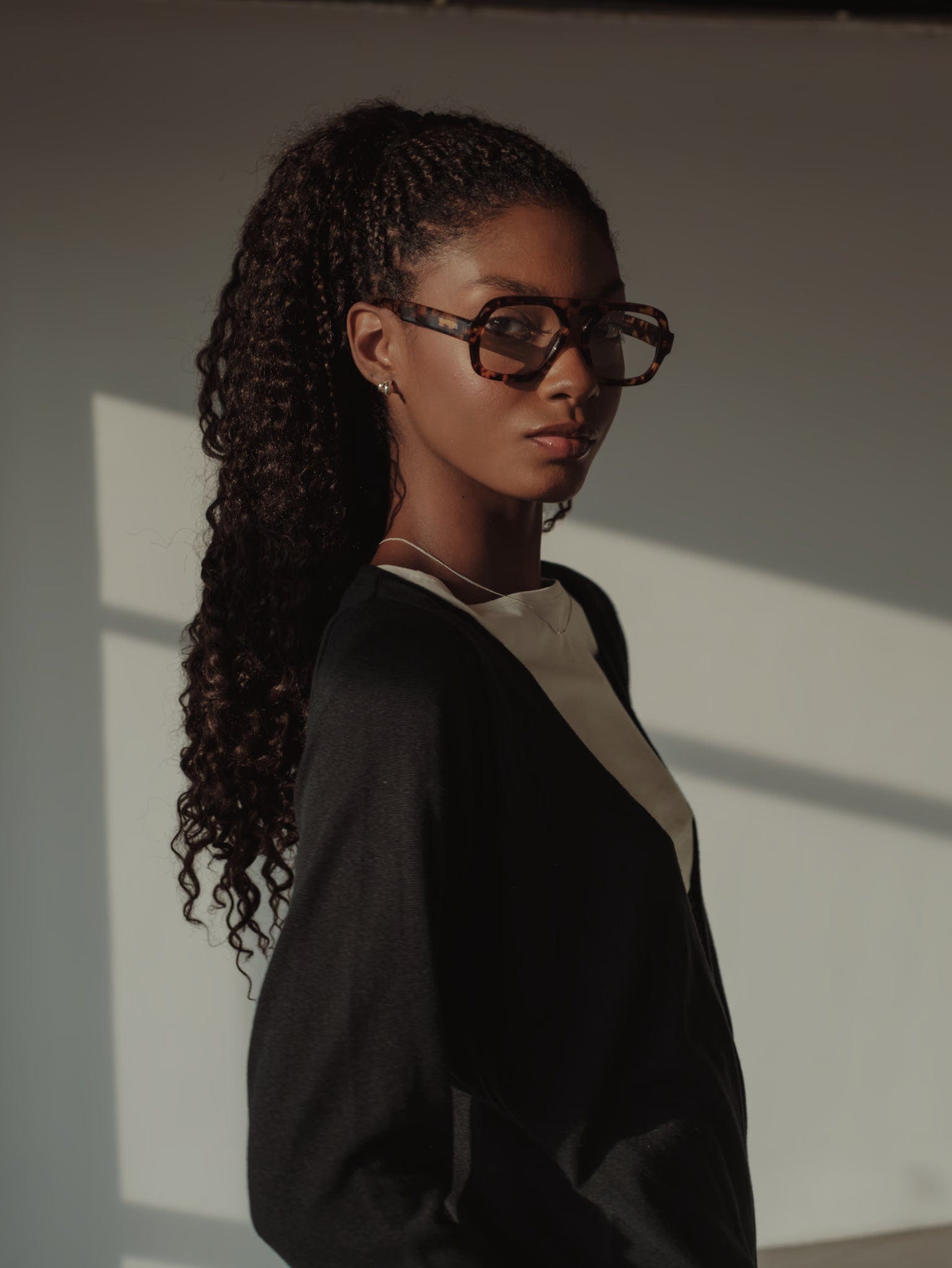 KNIT & KNOT CARDIGAN - BLACK - imagen 4