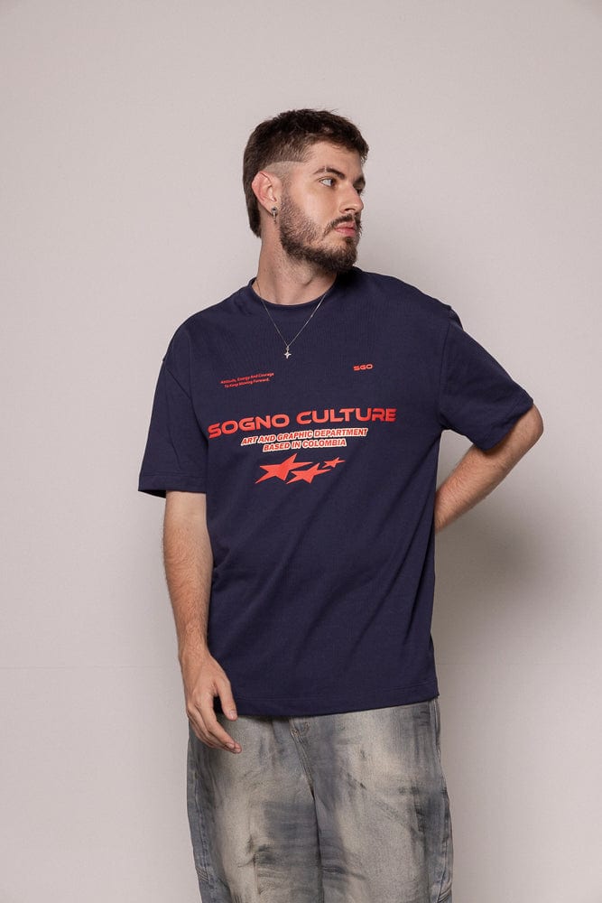 Camiseta Regular Culture-Azul - imagen 4