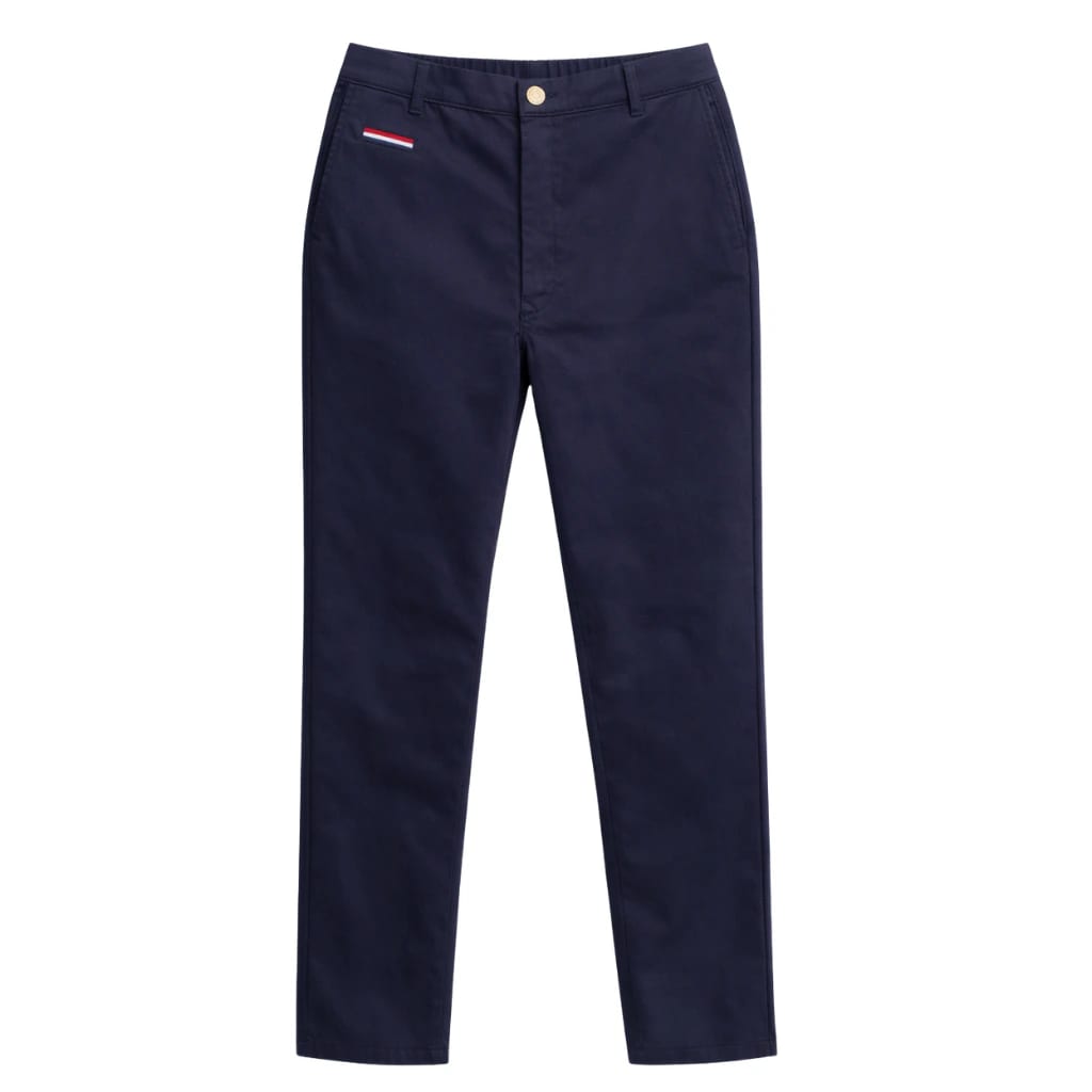 NUOVO - Pantalón prepster classic fit elástico - Blu République - imagen 1