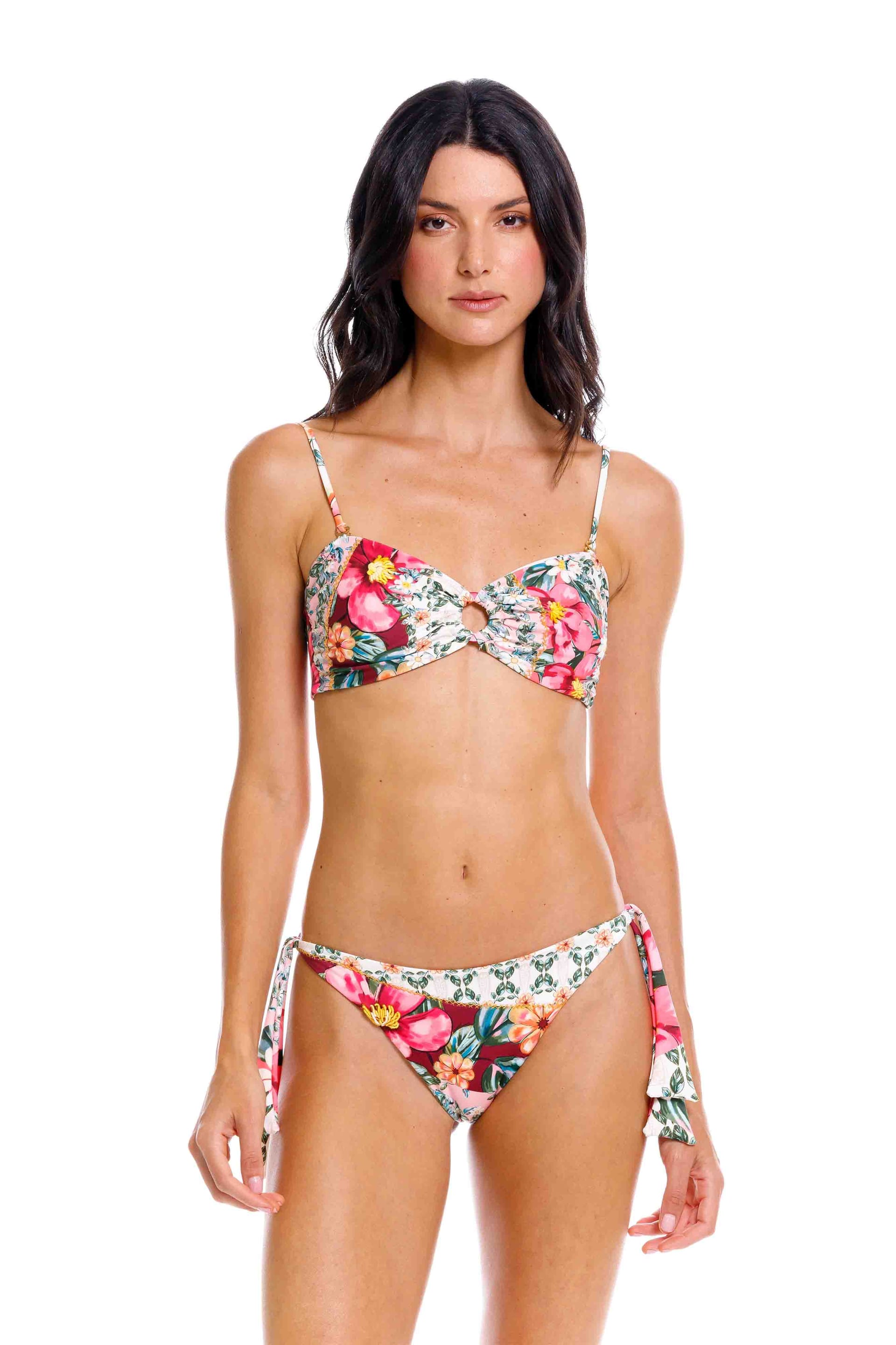 Top Strapless Argolla Bikini Kenia Ondas - imagen 3