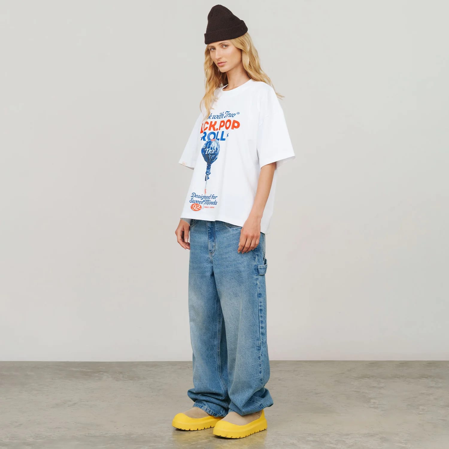 Lollipop Boxy Tee - White - imagen 17