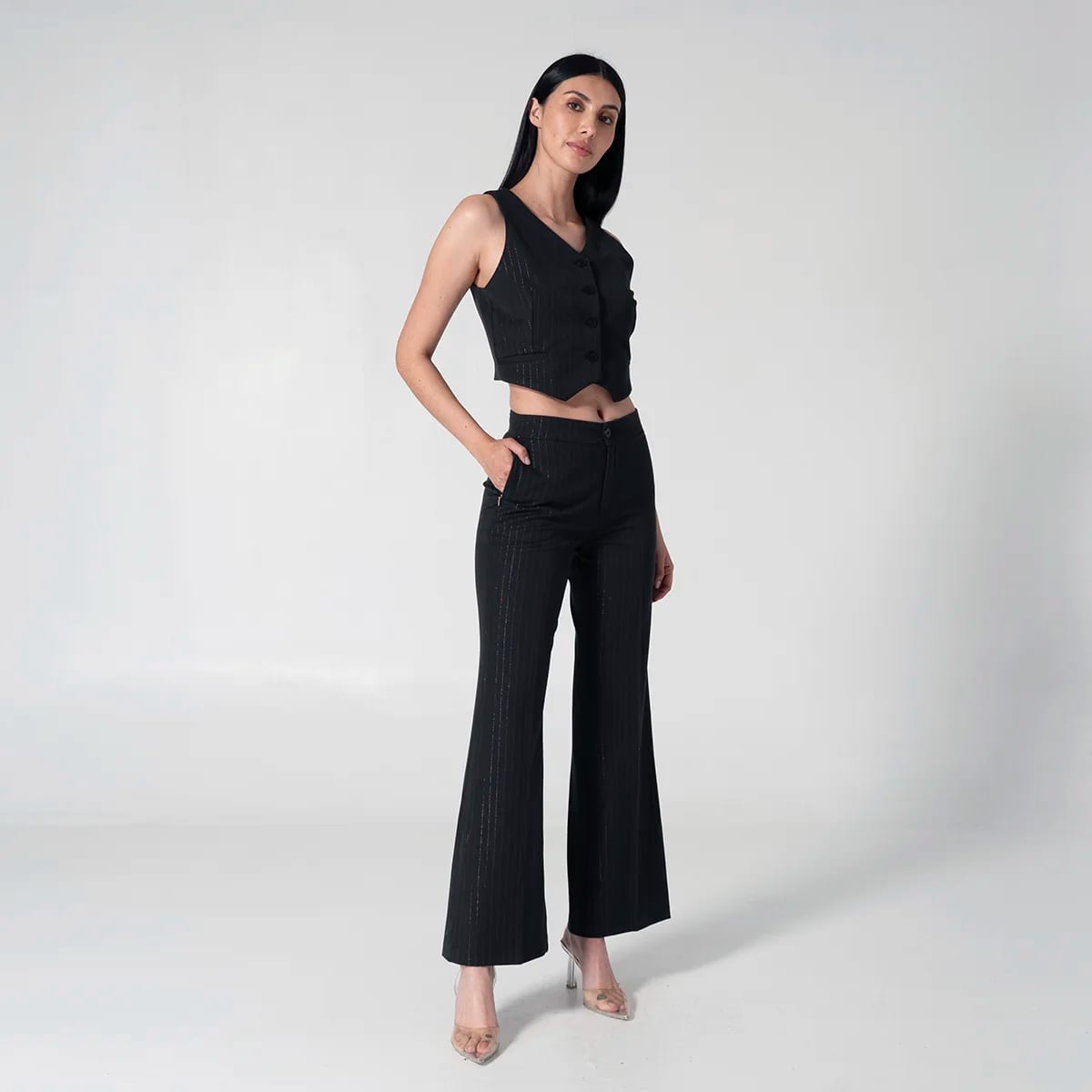 Pantalon Formal Slim Flare Sartori - imagen 1