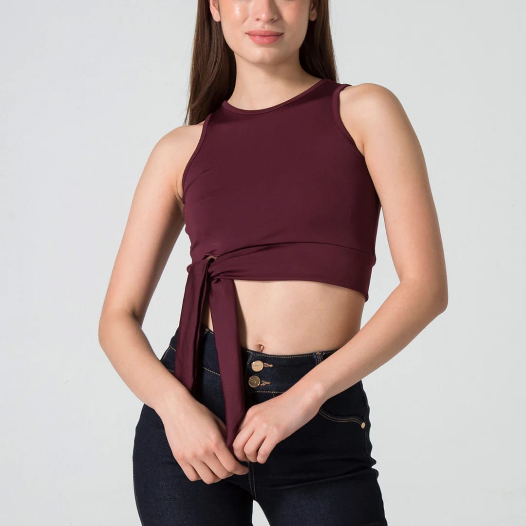 Blusa Crop Manga Sisa Slim Dalia - imagen 13