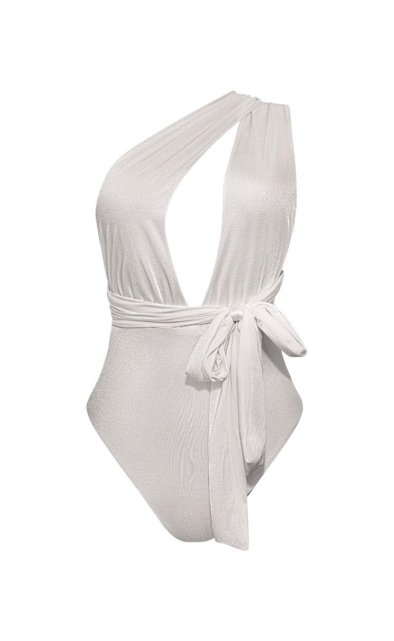 VESTIDO DE BAÑO ENTERO MULTIFORMAS PRISMA BLANCO - imagen 5