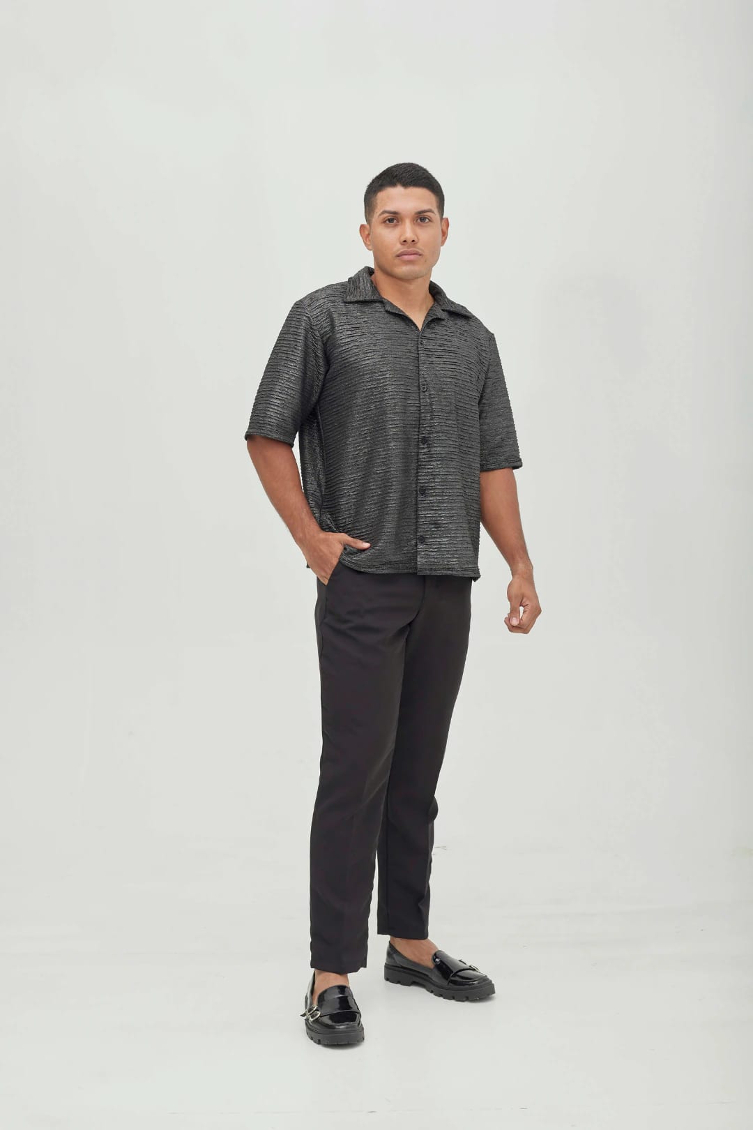 Camisa Luxury Plata - imagen 2