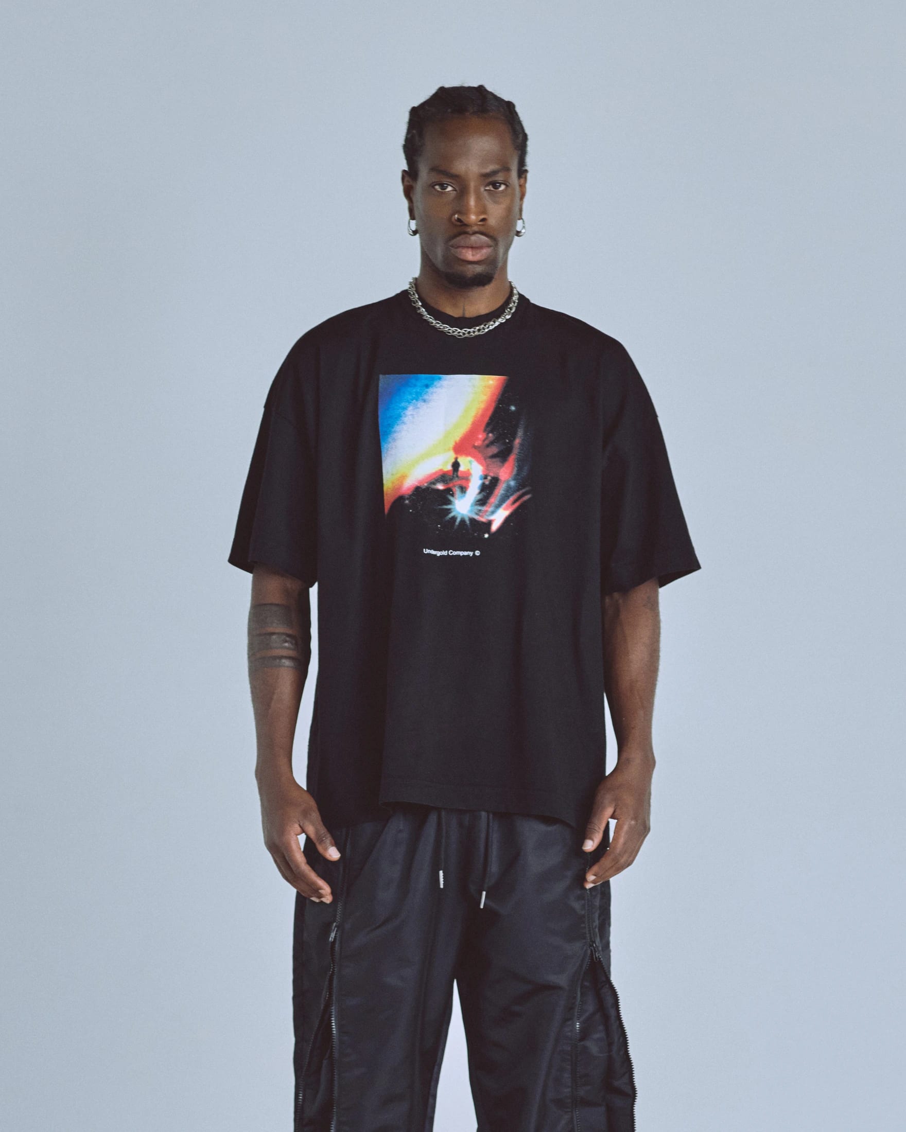 Golden Heritage Nebula Tshirt Black - imagen 2