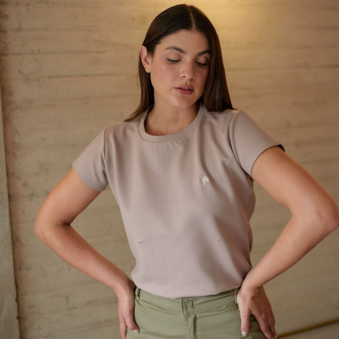 T-Shirt Fit Nude - imagen 4