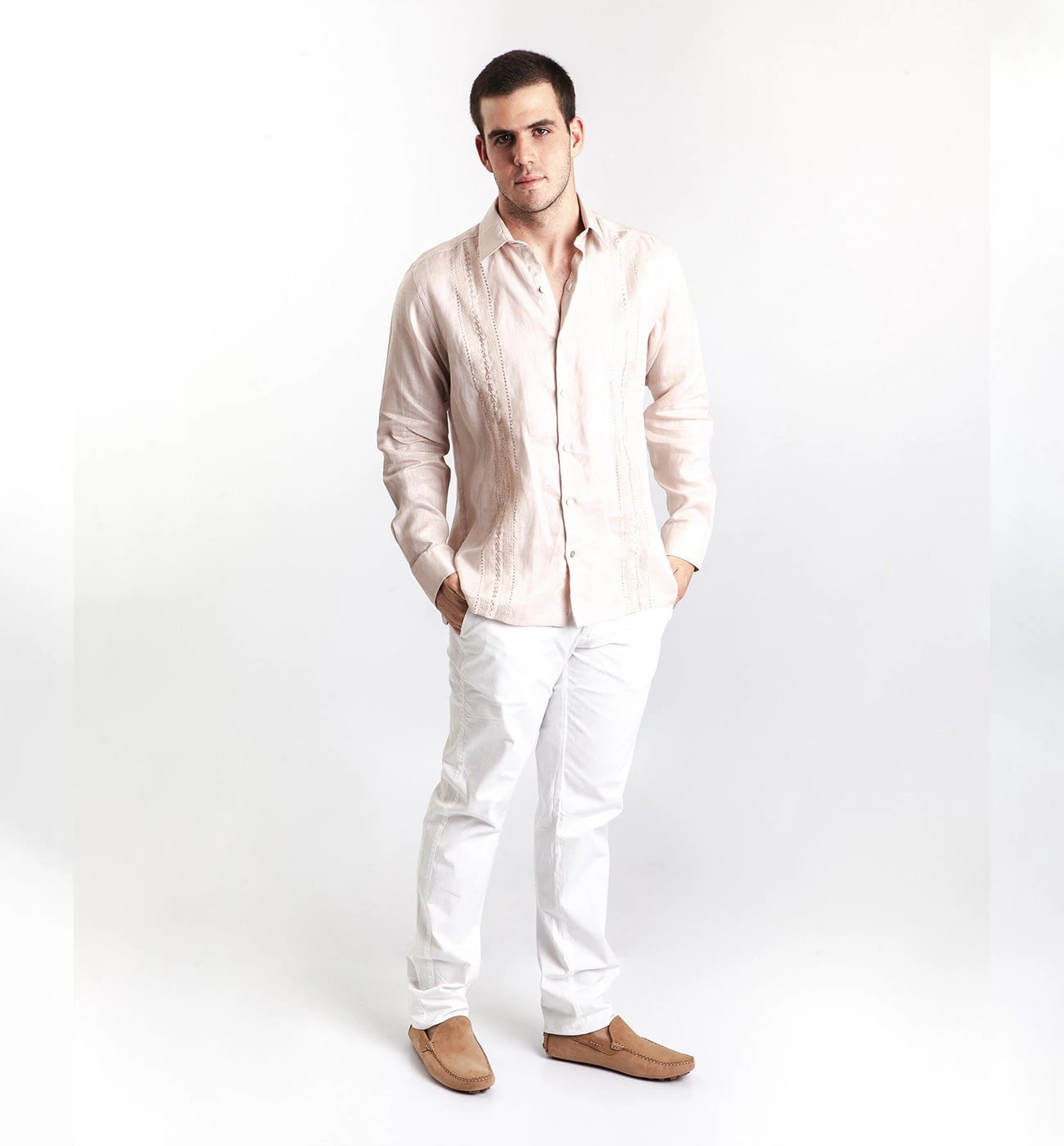 Guayabera Beige - imagen 2