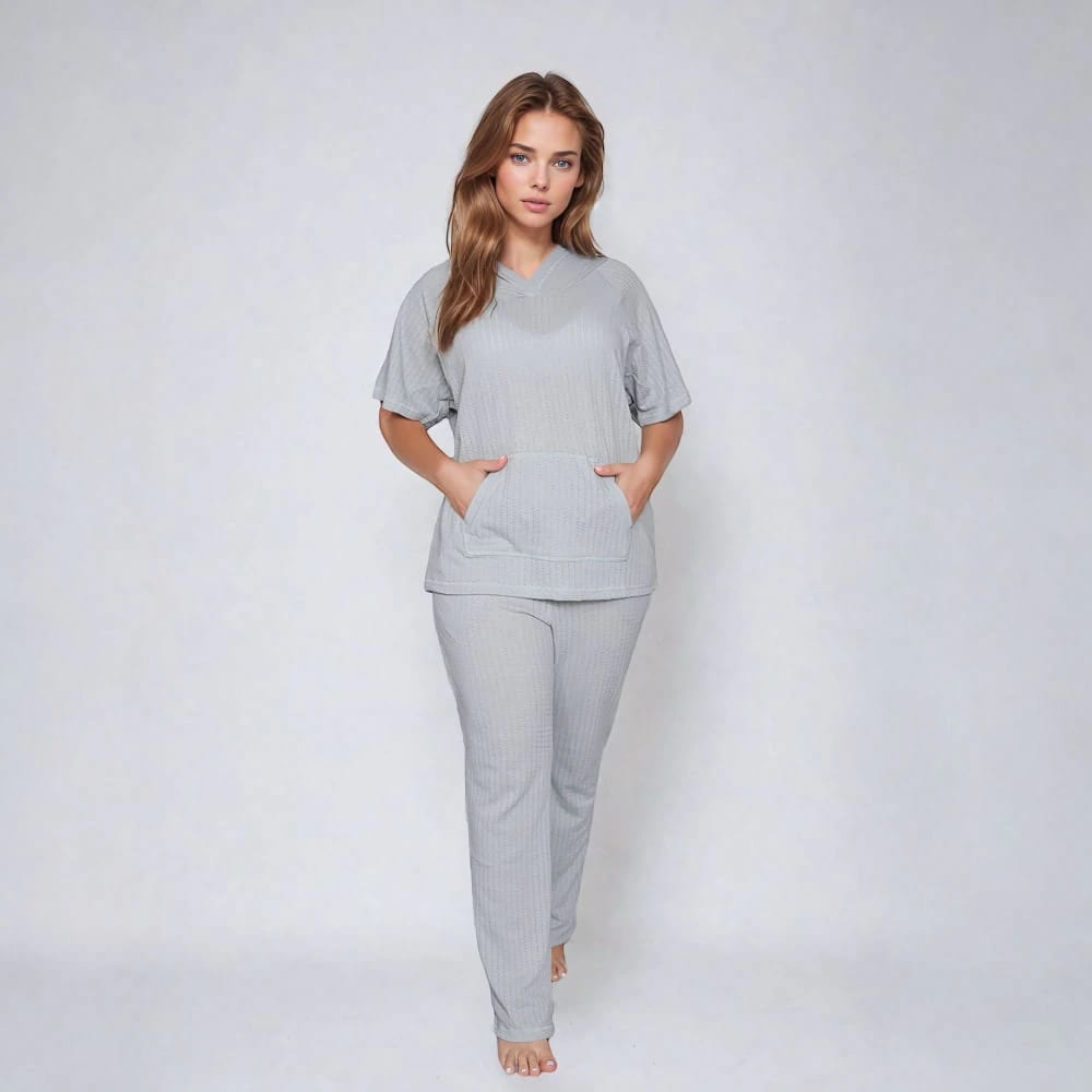 Pantalón Tejido de Punto Algodón Peruano Flavia - imagen 3