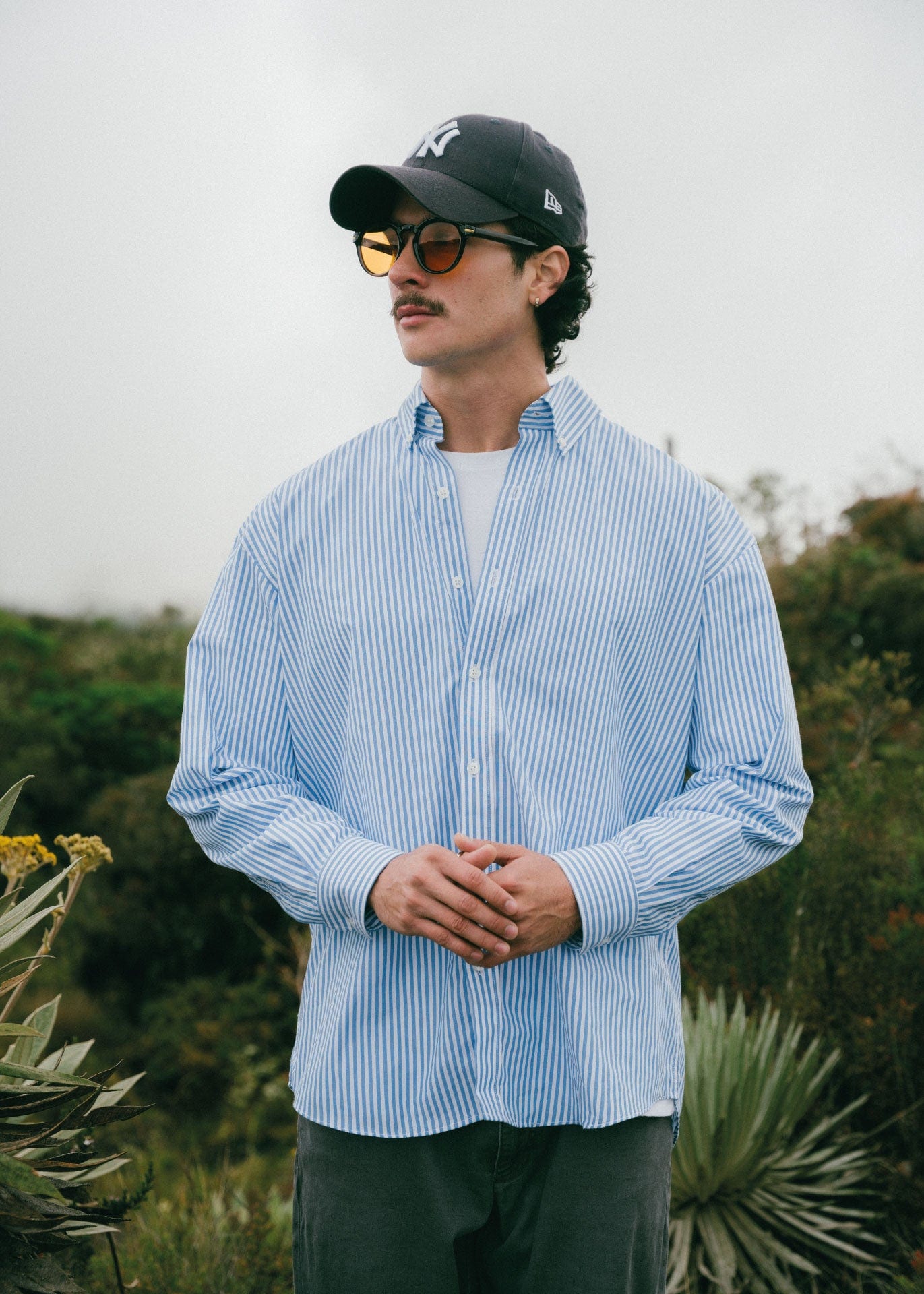 Camisa Lucca Rayas Azules - imagen 5