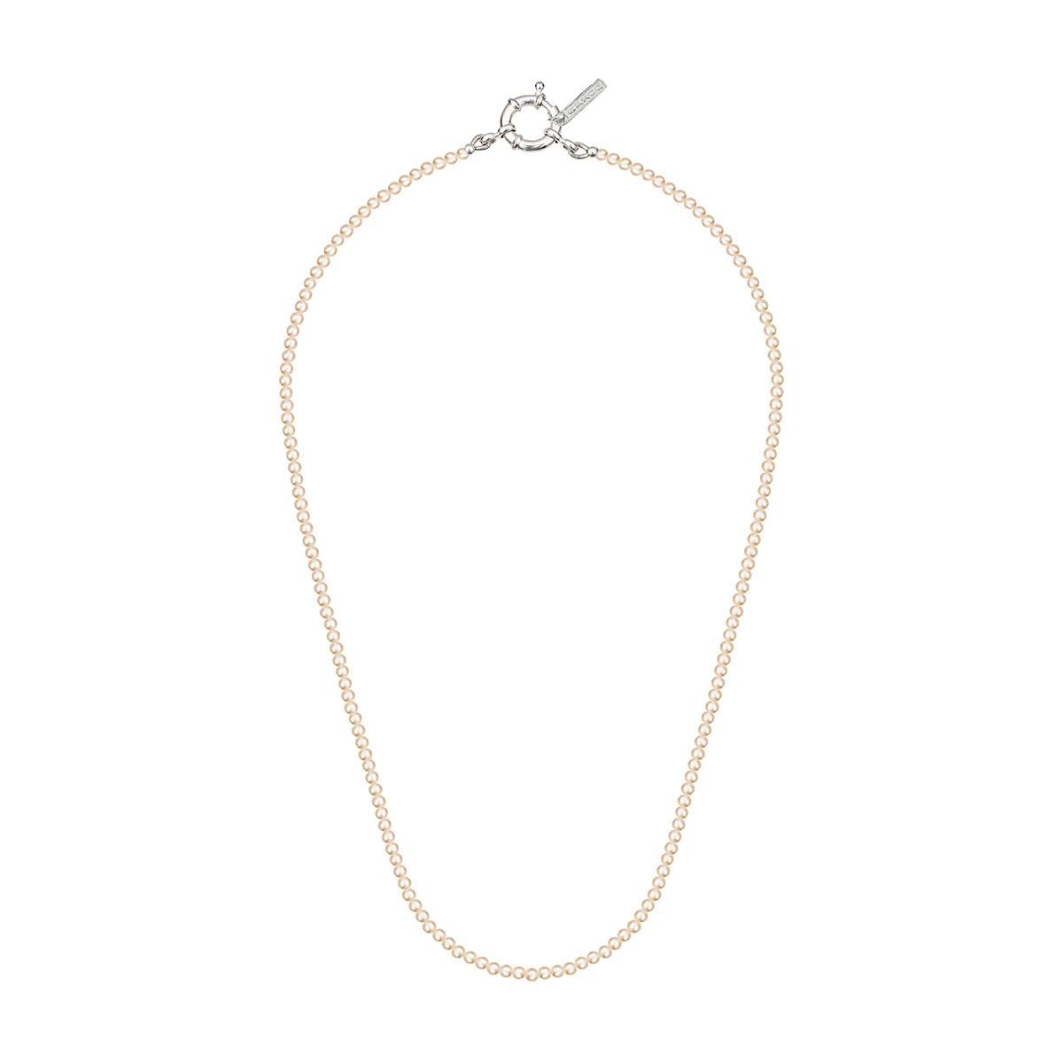 MINIMAL PEARL NECKLACE | COLLAR DE PERLAS DE AGUA DULCE - imagen 1