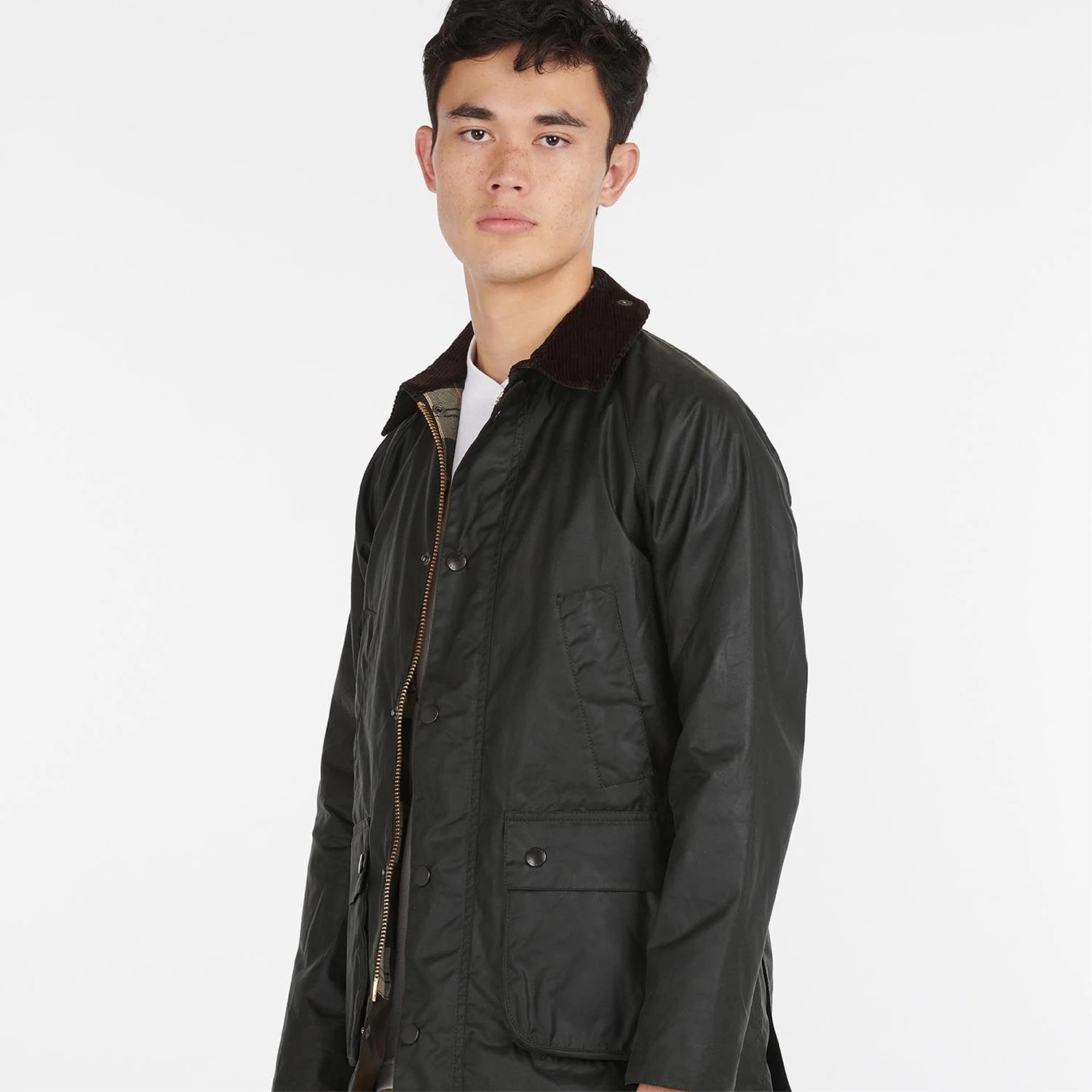 Barbour SL Bedale Waxed Cotton Jacket - imagen 1
