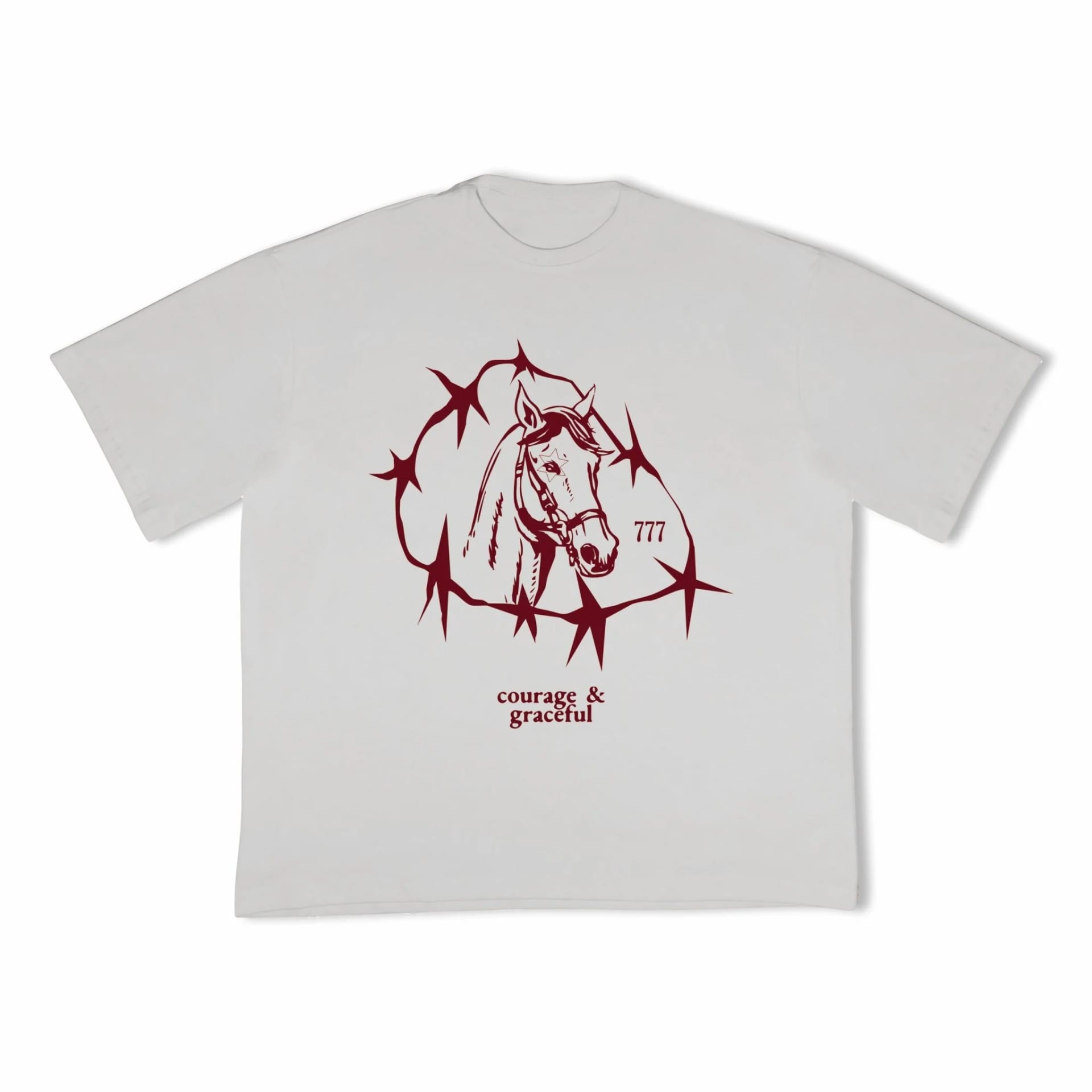 Bone T-Shirt Boxy Horse - imagen 7