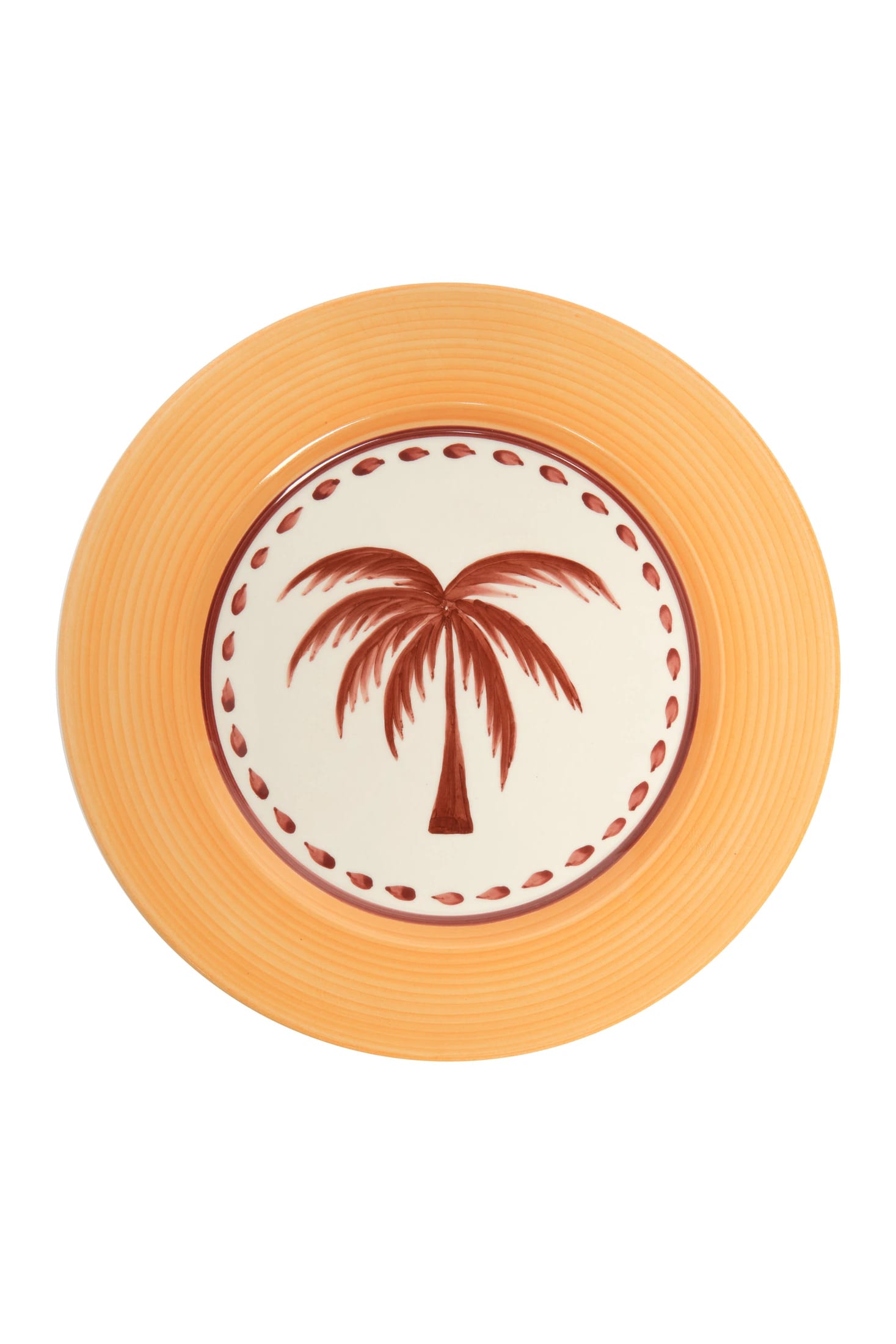 JDD Palm Dinner Plate / Yellow - imagen 1