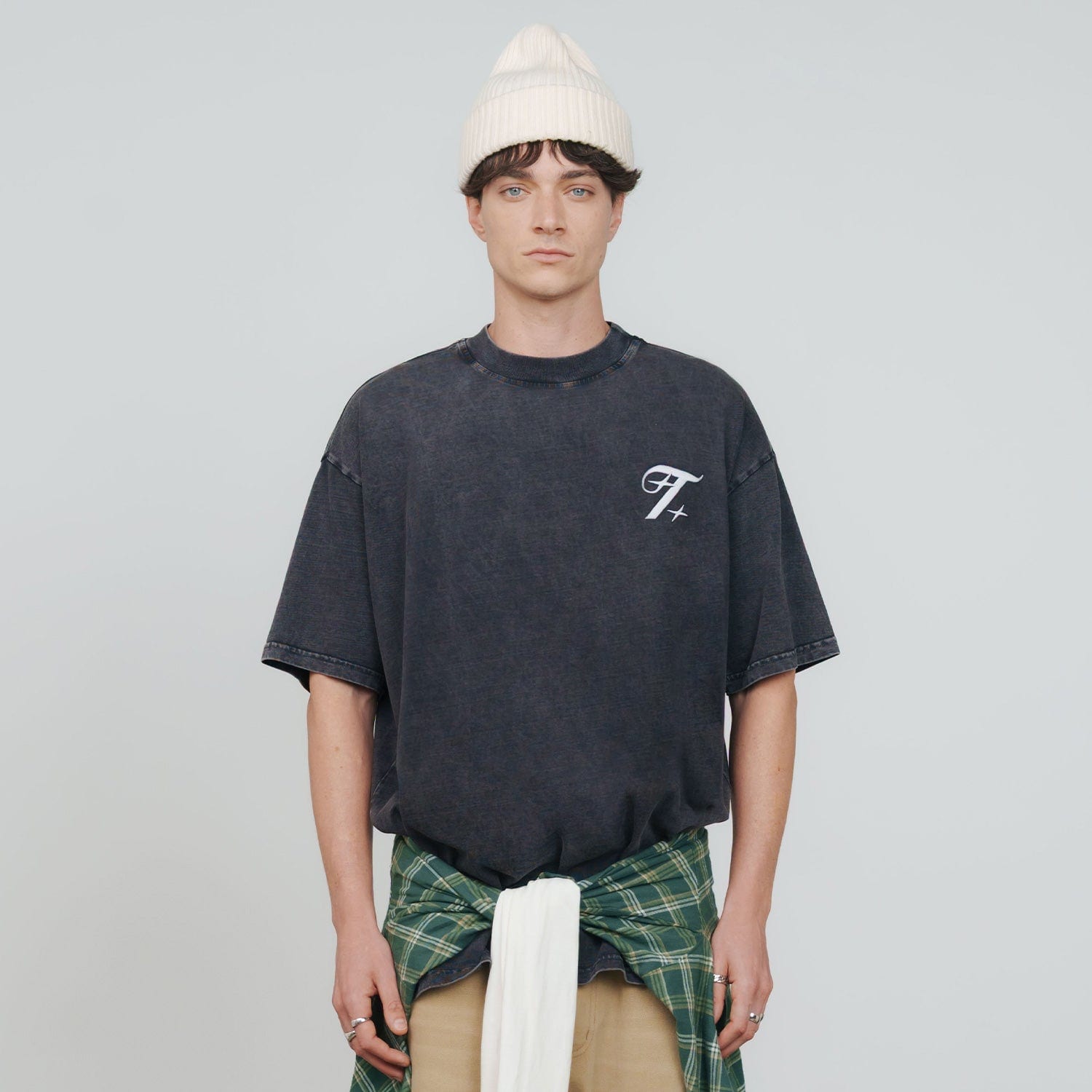 Shadow Oversized T-Shirt - Washed Black - imagen 2