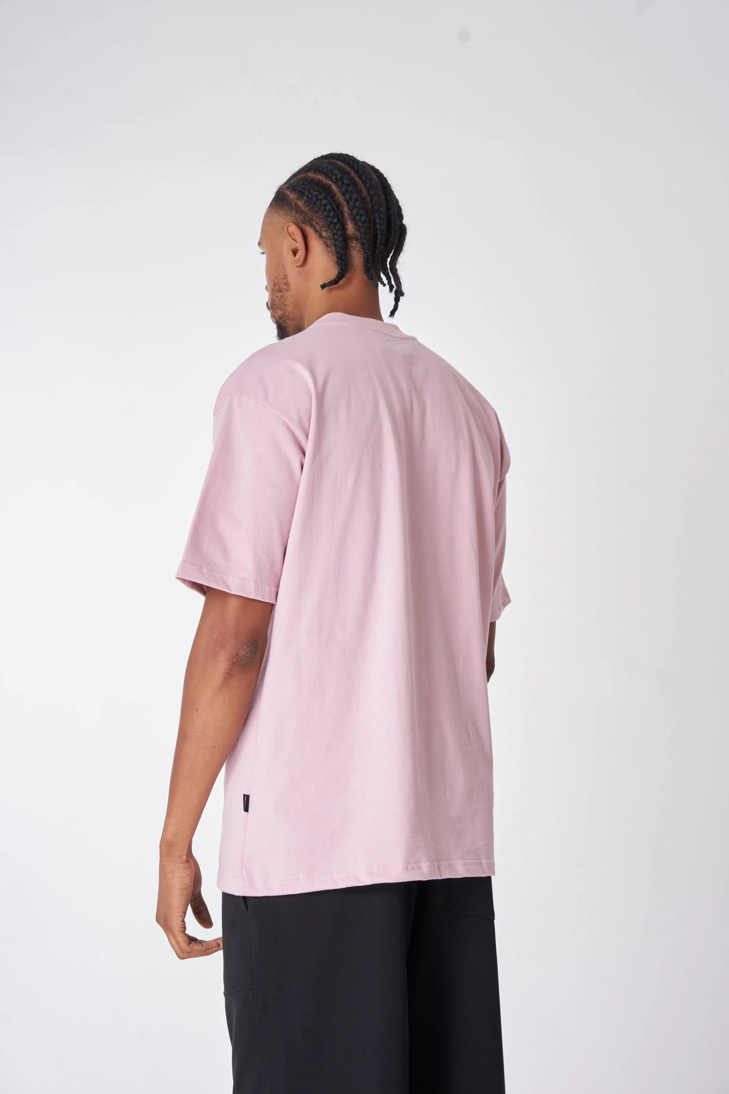 CAMISETA 270 GRAMOS, 100% ALGODÓN ROSA CLARO - imagen 2