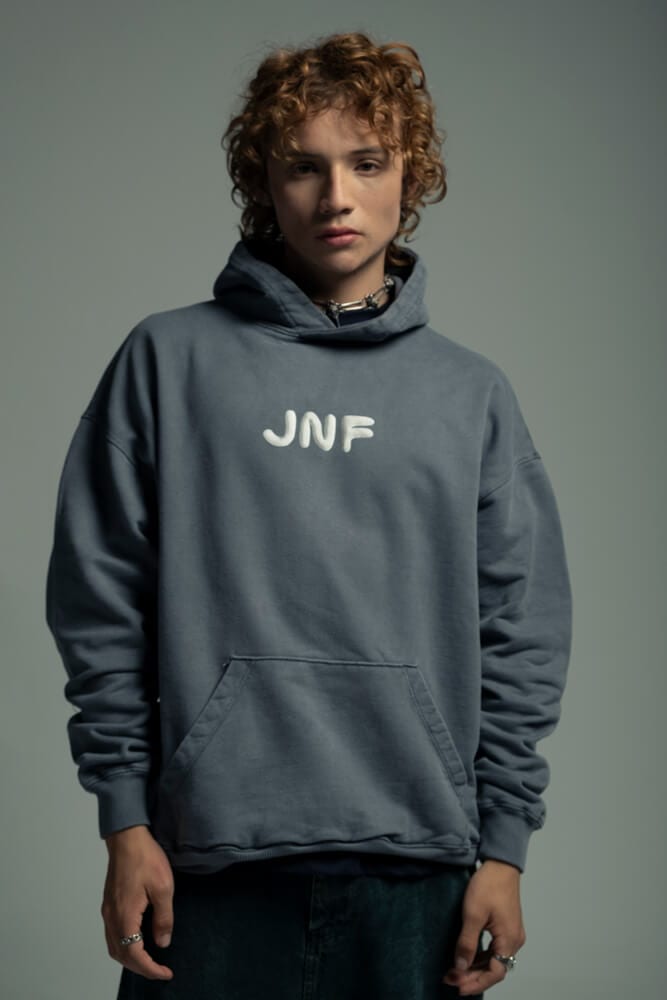 HOODIE CLAY GRIS - imagen 4