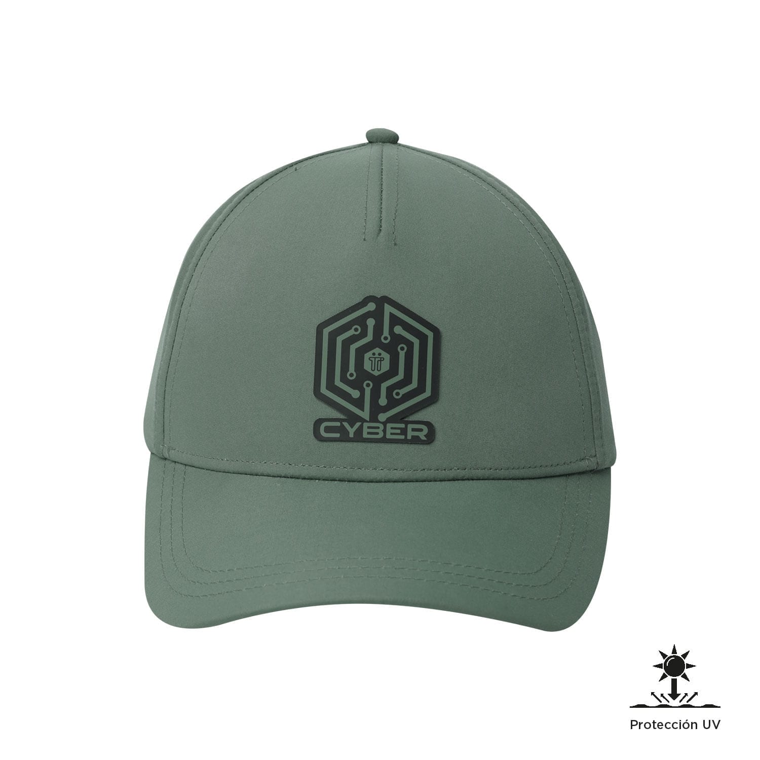 Gorra Beisbolera Tolon con Filtro UV Verde - imagen 3