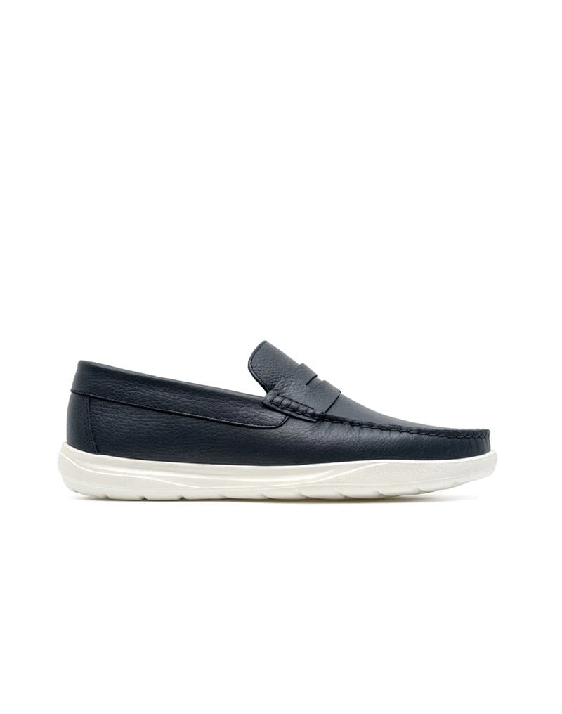 Mocasín casual para hombre en cuero miel REF 02MALTA - imagen 2