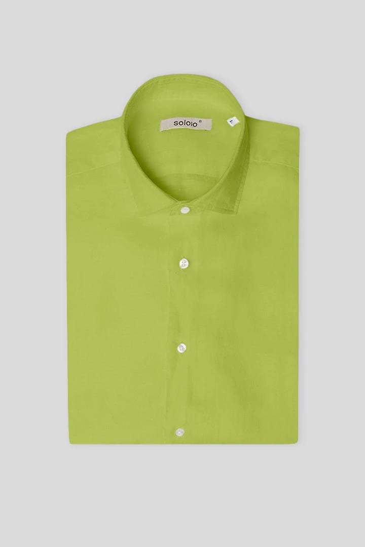 Men's linen shirt love bird - imagen 3