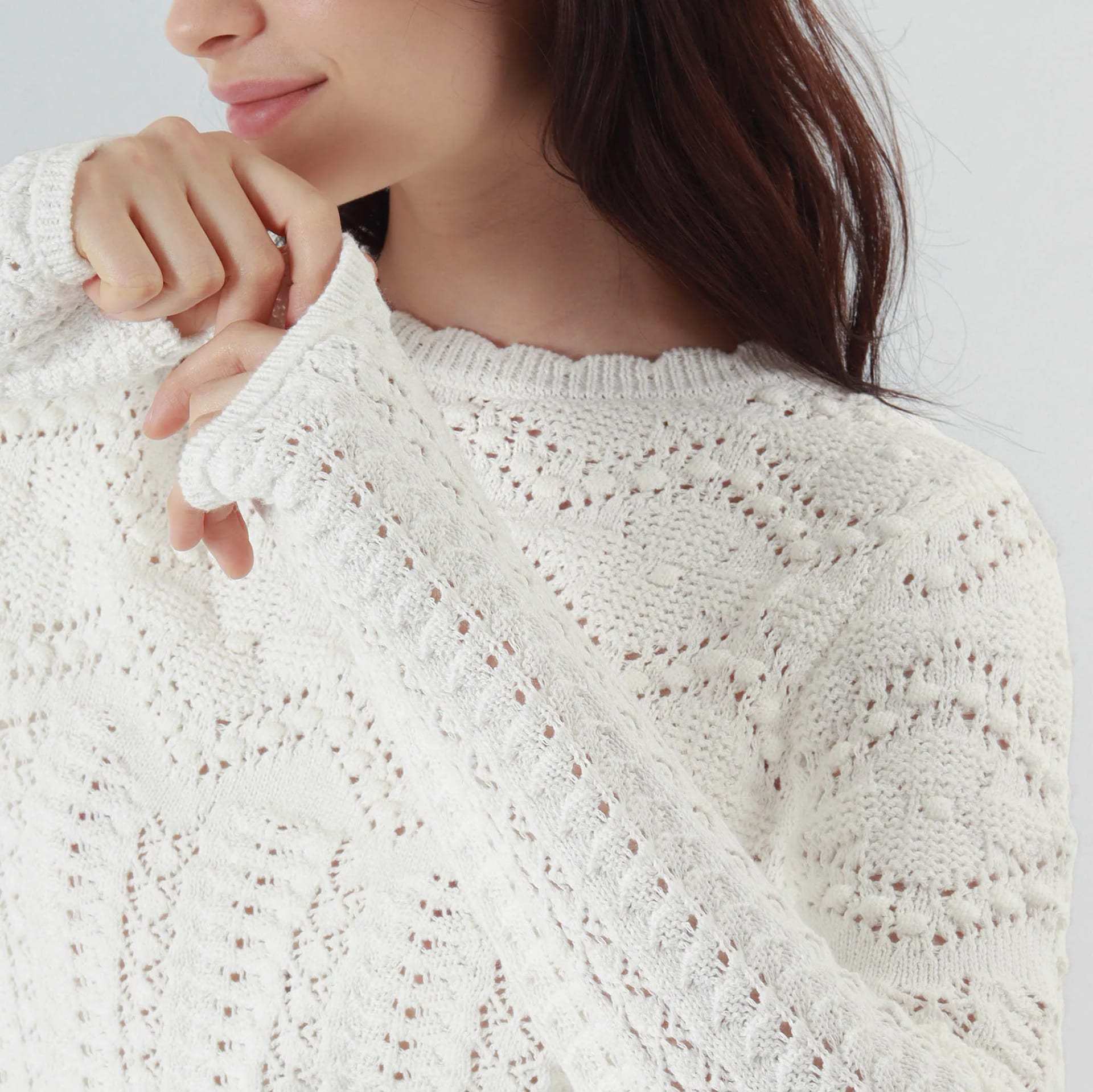 Sweater Cuello Redondo Manga Larga - imagen 2