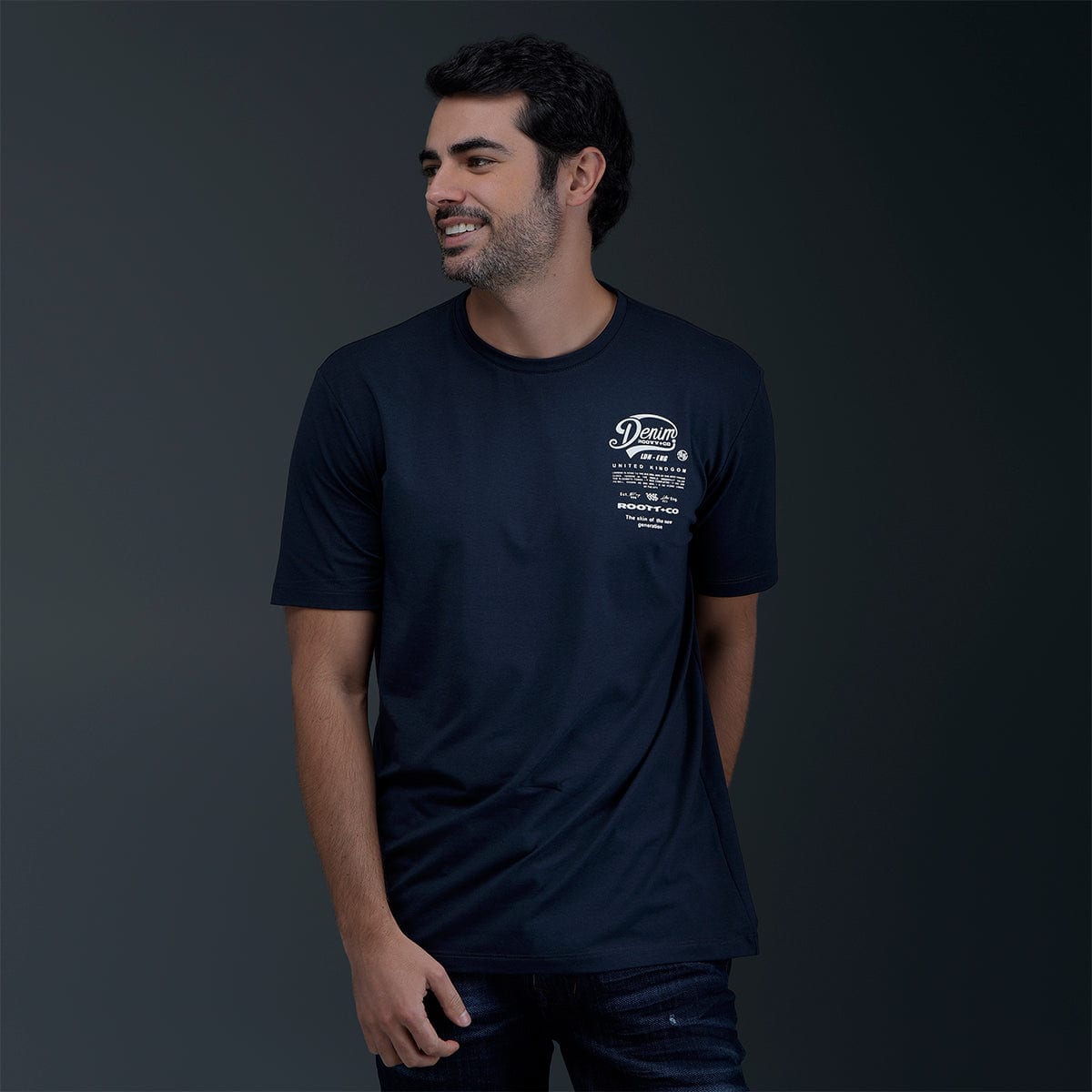 Camiseta Regular Negra - imagen 1