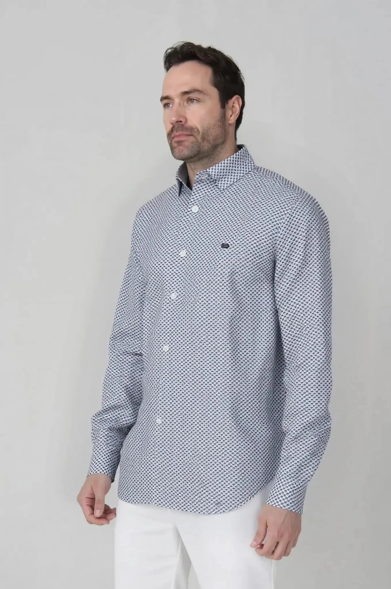 Camisa Sestri Manga Larga Jon Sonen - imagen 1