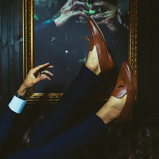 Loafers Cuero Coñac - imagen 4