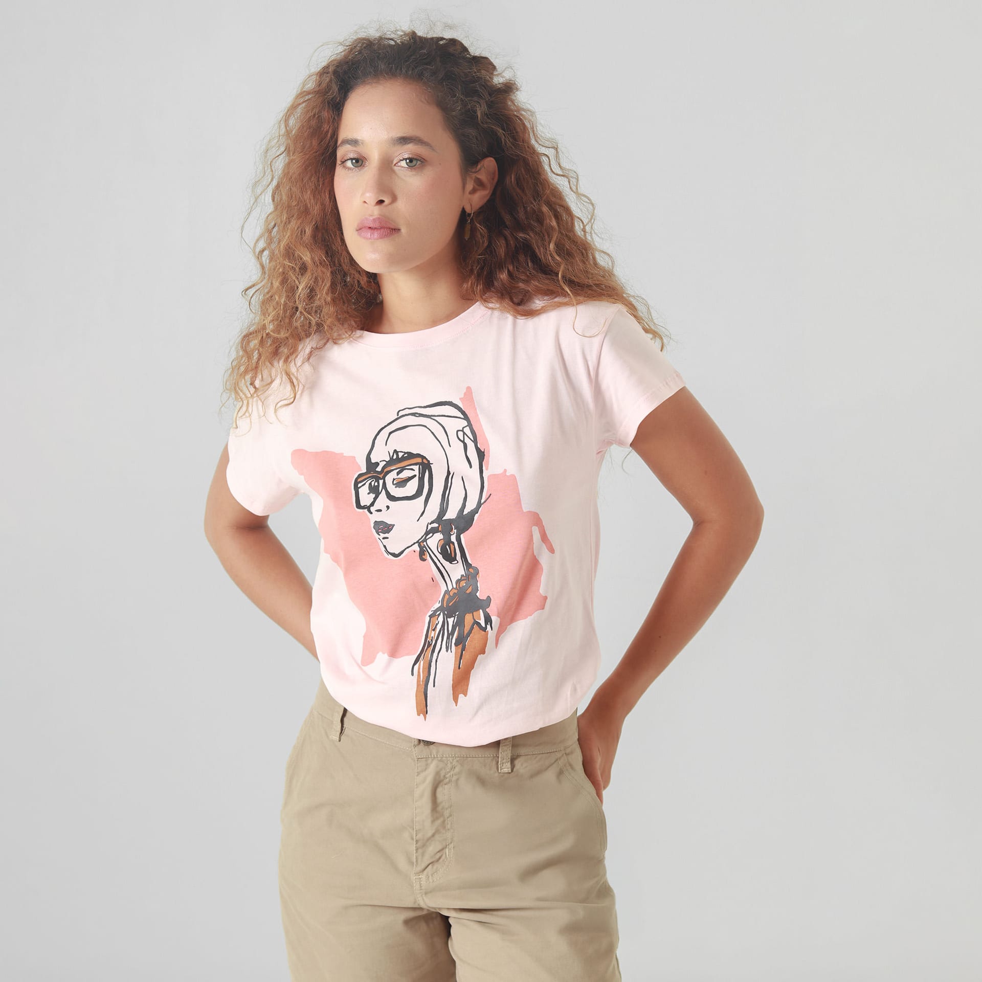 Camiseta Cuello Redondo Manga Corta - imagen 1