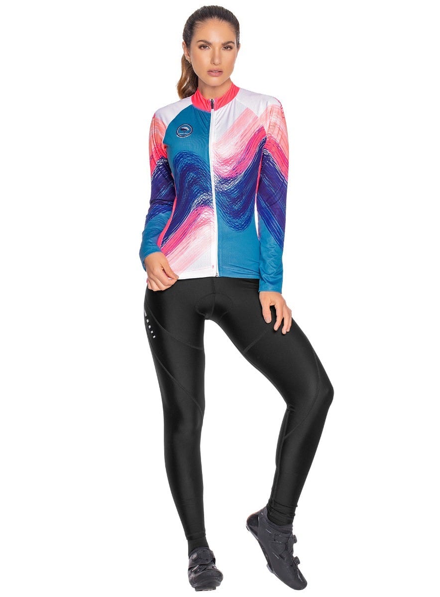 BLUSA CICLISMO POLIESTER TALLA S - M - L - imagen 1