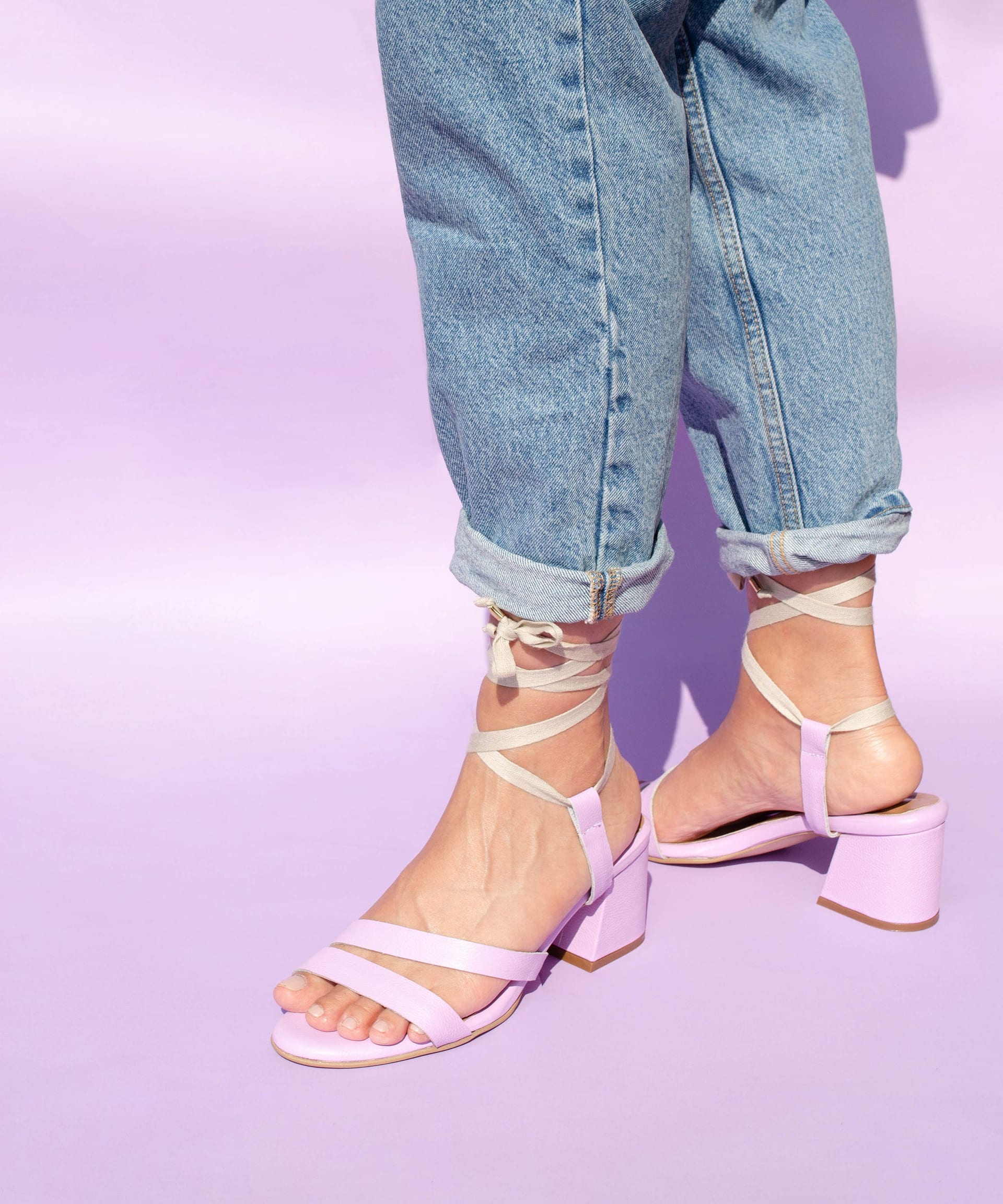 Dela duo sandals - Lila - imagen 1